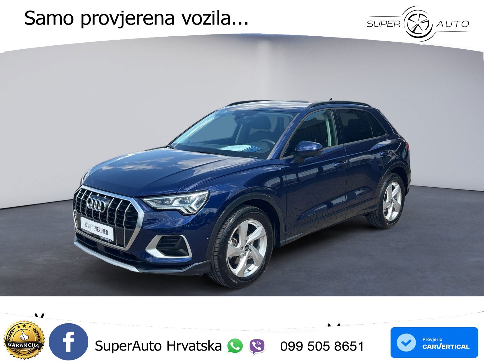 Audi Q3 35 TFSI (150 KS) advanced MATRIX+GR SJED+KAM