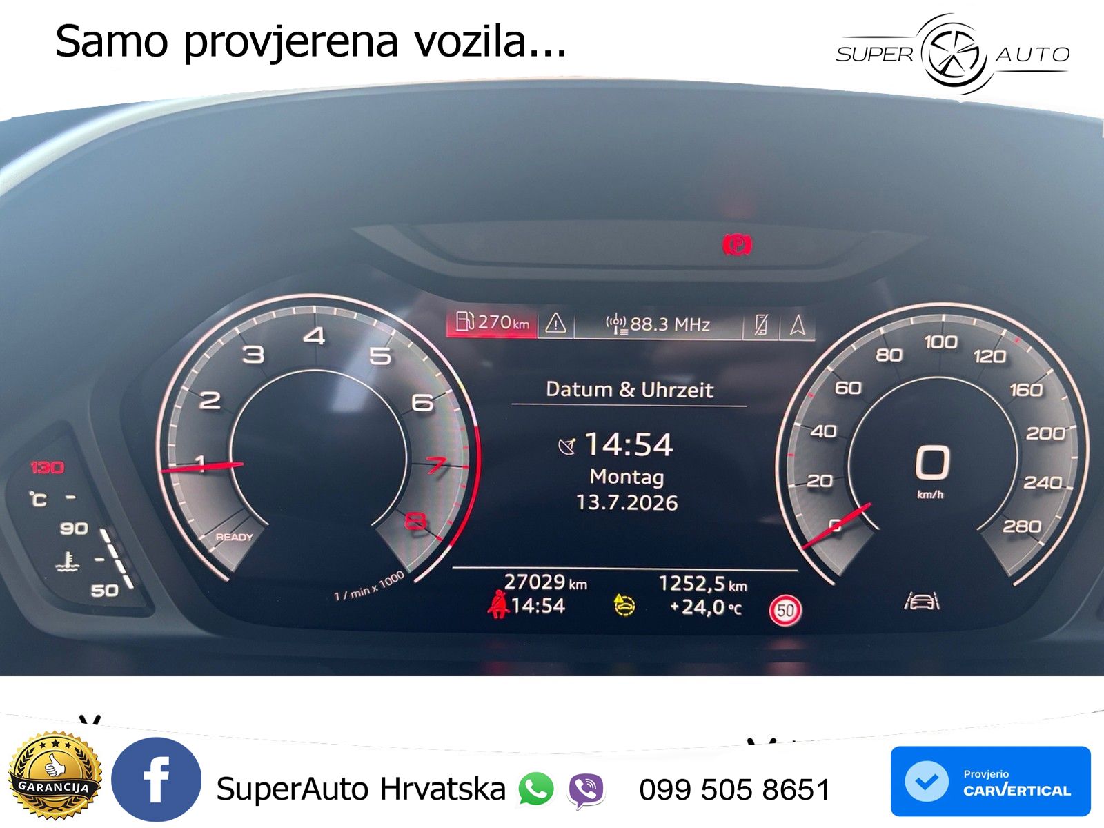 Audi Q3 35 TFSI (150 KS) advanced MATRIX+GR SJED+KAM