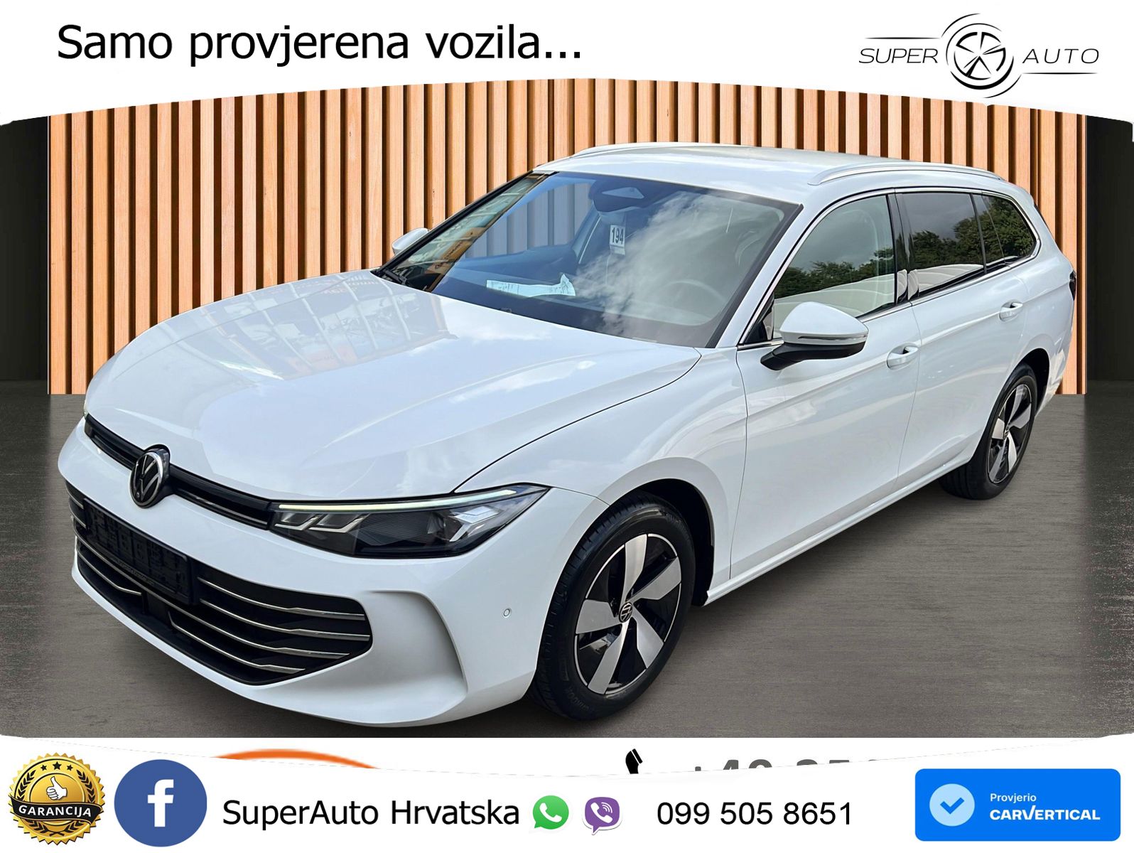 Volkswagen Passat Variant 1.5 eTSI (150 KS) DSG LED+GR SJED+ACC