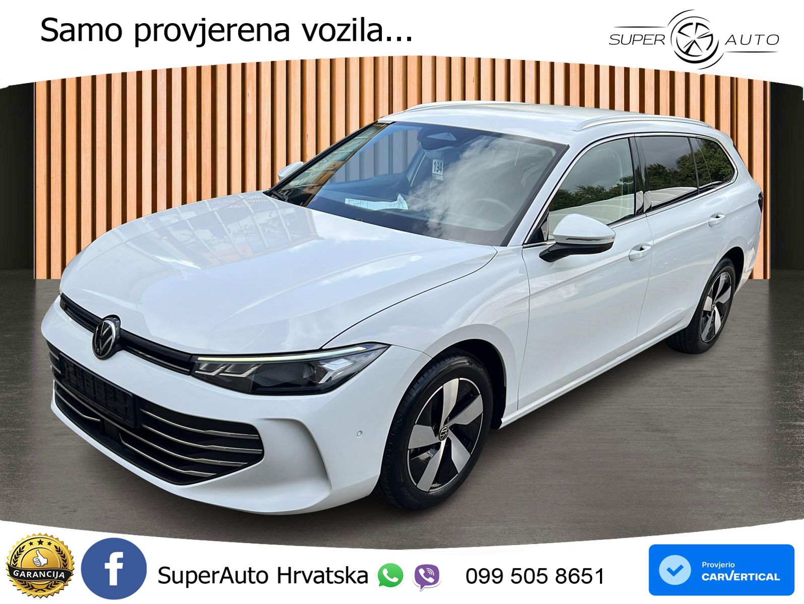 Volkswagen Passat Variant 1.5 eTSI (150 KS) DSG LED+GR SJED+ACC