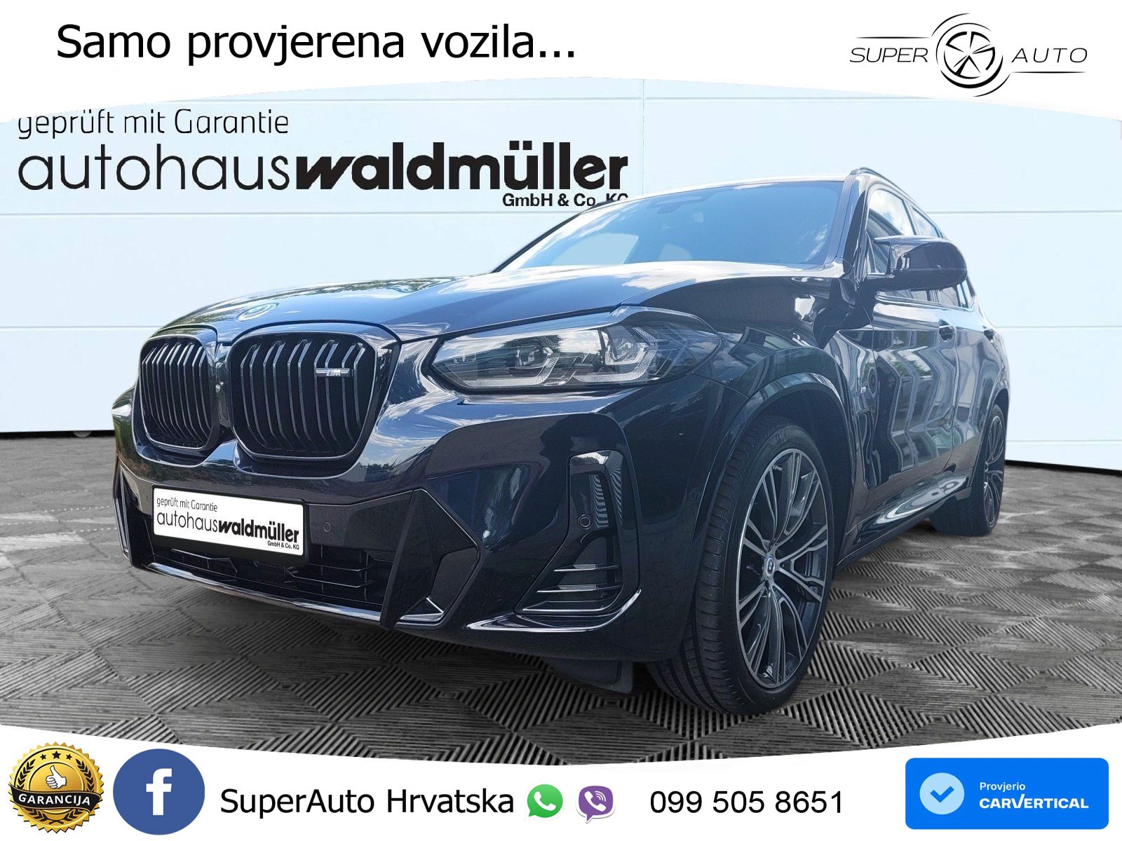 BMW X3 M40d xDrive Steptronic LED+GR SJED+ACC