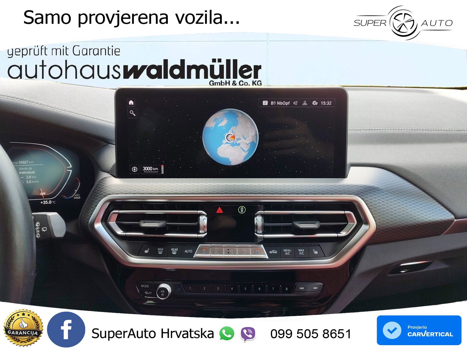 BMW X3 M40d xDrive Steptronic LED+GR SJED+ACC