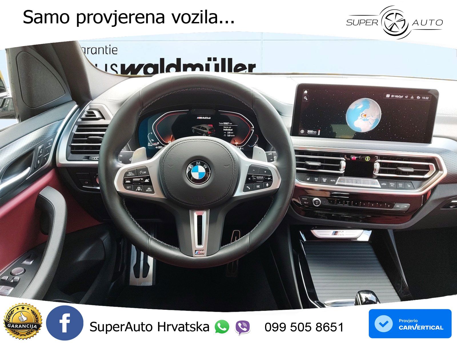 BMW X3 M40d xDrive Steptronic LED+GR SJED+ACC