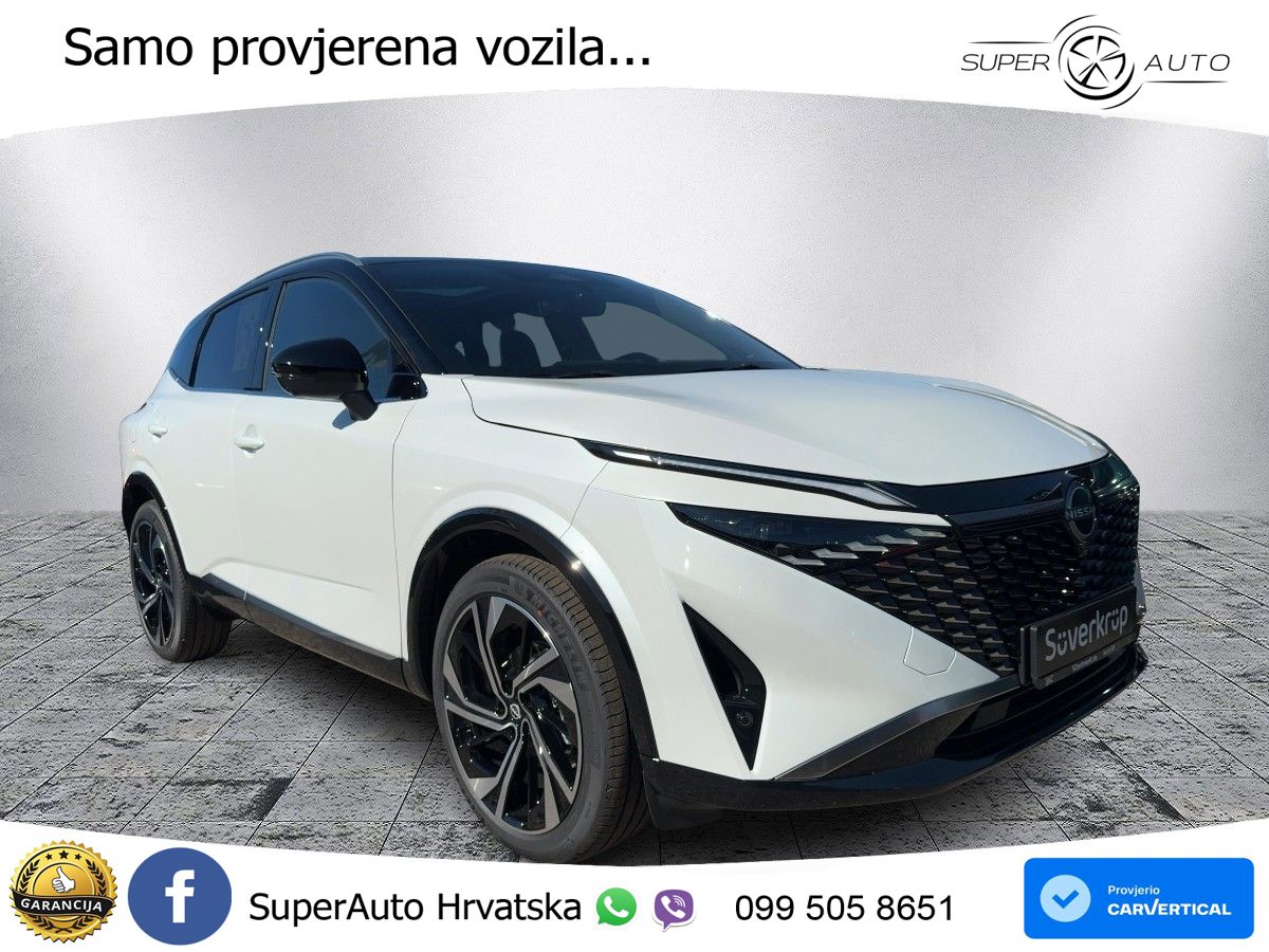 Nissan Qashqai 1.3 DIG-T (158 KS) 4x4 Xtronic Tekna ACC+HEAD+GR SJED+360+PANO