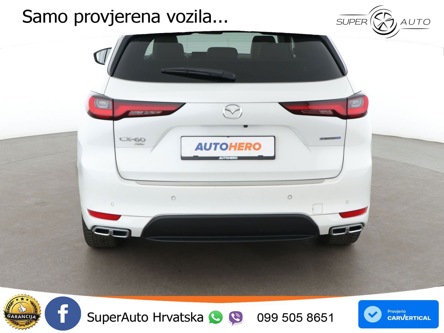 Mazda CX-60 2.5 e-Skyactiv (328 KS) AWD Automatic LED+GR SJED+ACC