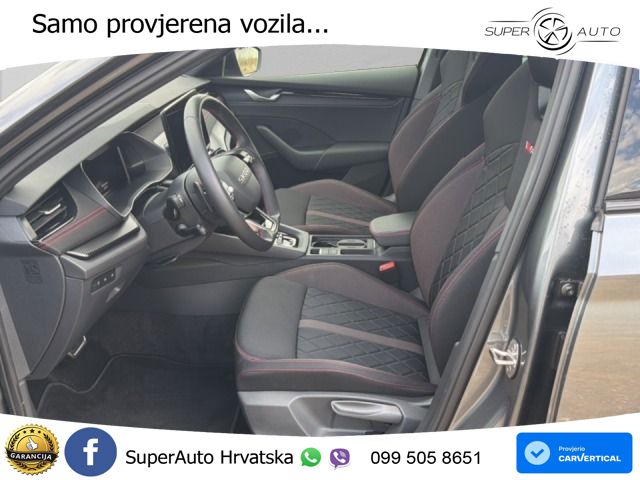 Škoda Octavia Combi RS 2.0 TSI (265 KS) DSG MATRIX+GR SJED+KAM