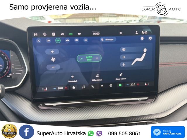 Škoda Octavia Combi RS 2.0 TSI (265 KS) DSG MATRIX+GR SJED+KAM