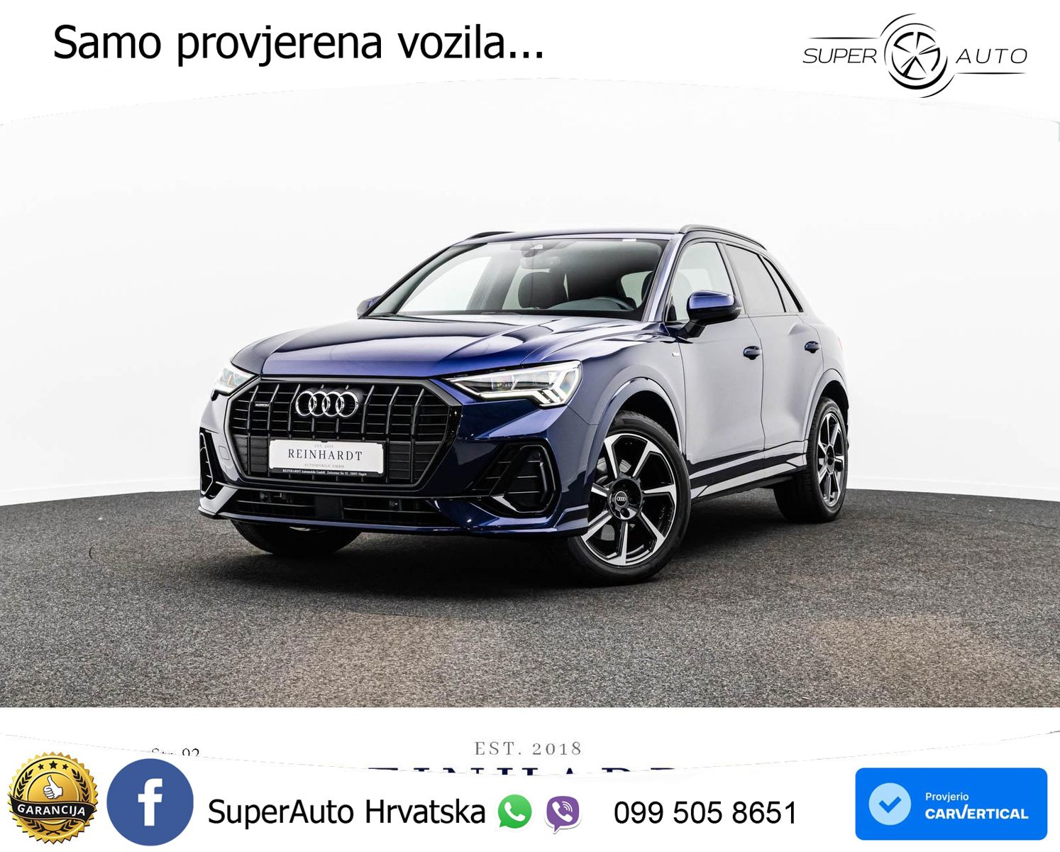 Audi Q3 40 TDI (200 KS) quattro S tronic S line