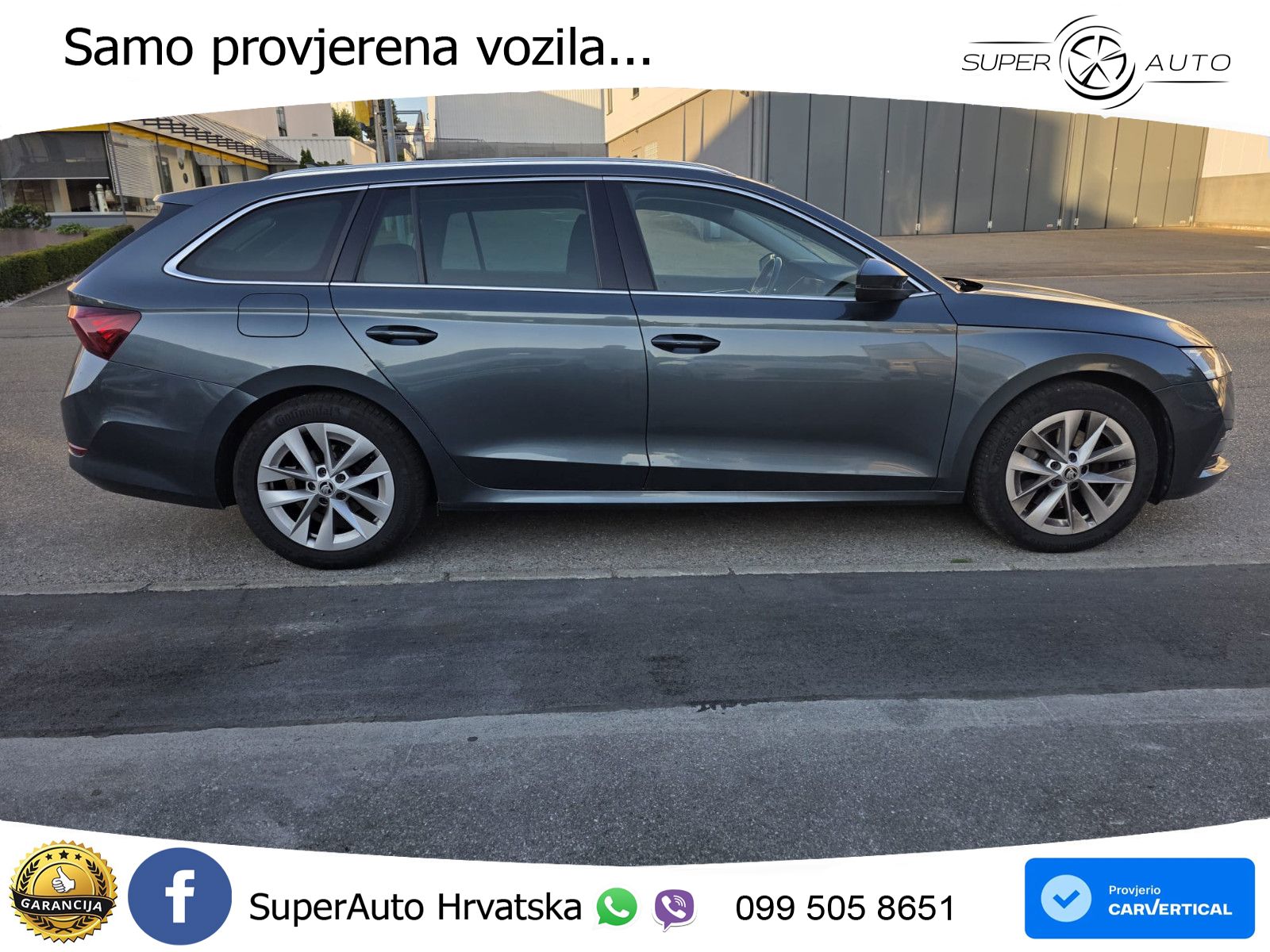 Škoda Octavia Combi 2.0 TDI (150 KS) DSG LED+GR SJED+ACC
