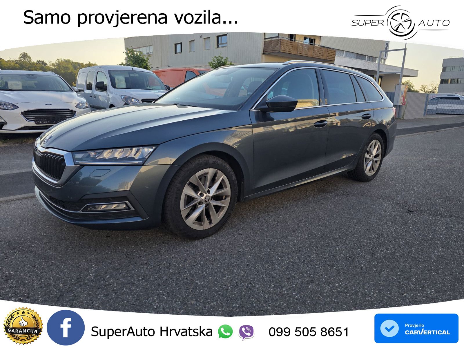 Škoda Octavia Combi 2.0 TDI (150 KS) DSG LED+GR SJED+ACC