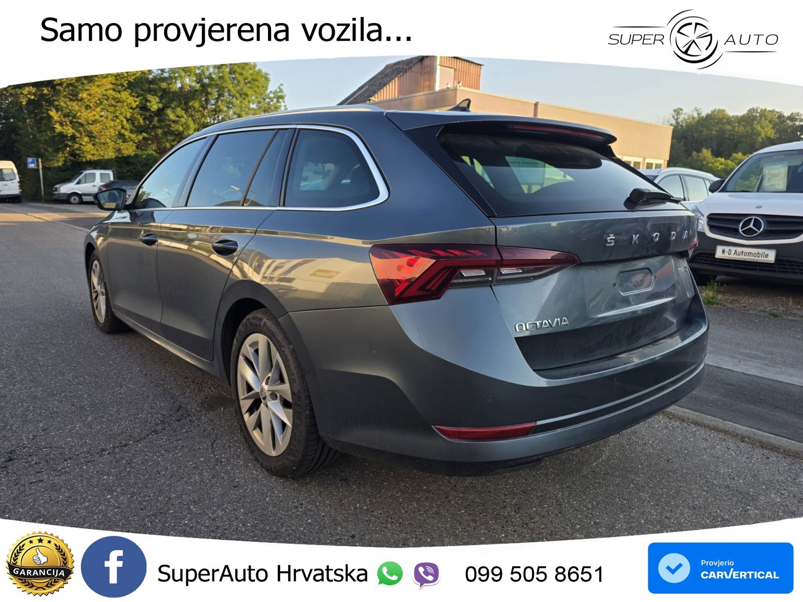 Škoda Octavia Combi 2.0 TDI (150 KS) DSG LED+GR SJED+ACC