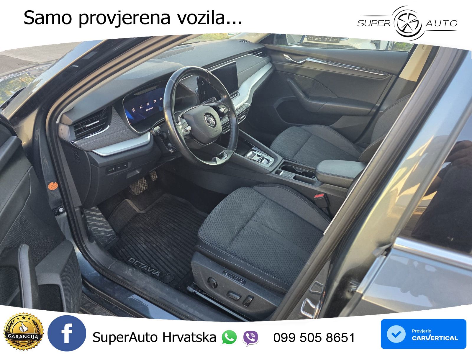 Škoda Octavia Combi 2.0 TDI (150 KS) DSG LED+GR SJED+ACC