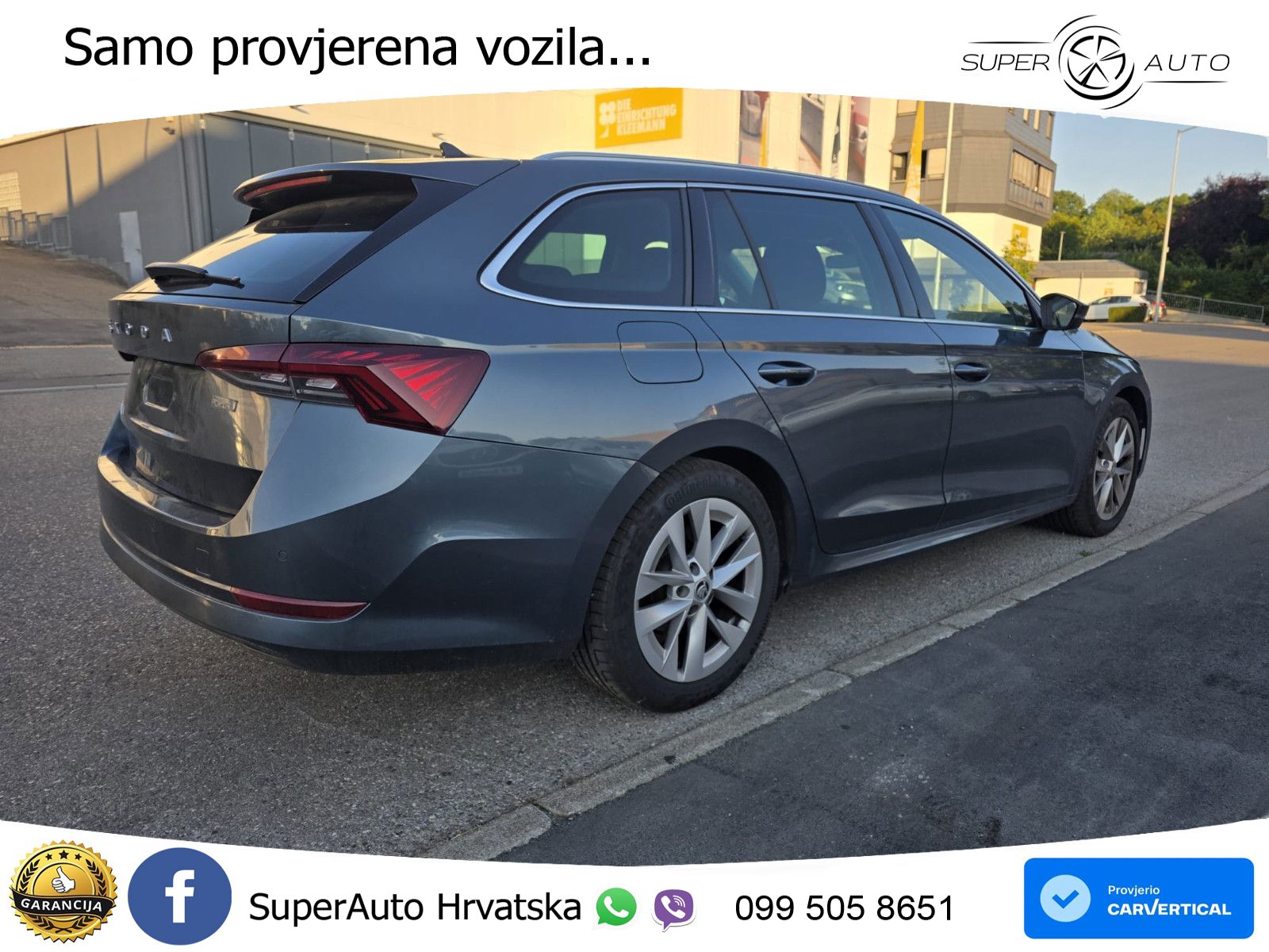 Škoda Octavia Combi 2.0 TDI (150 KS) DSG LED+GR SJED+ACC