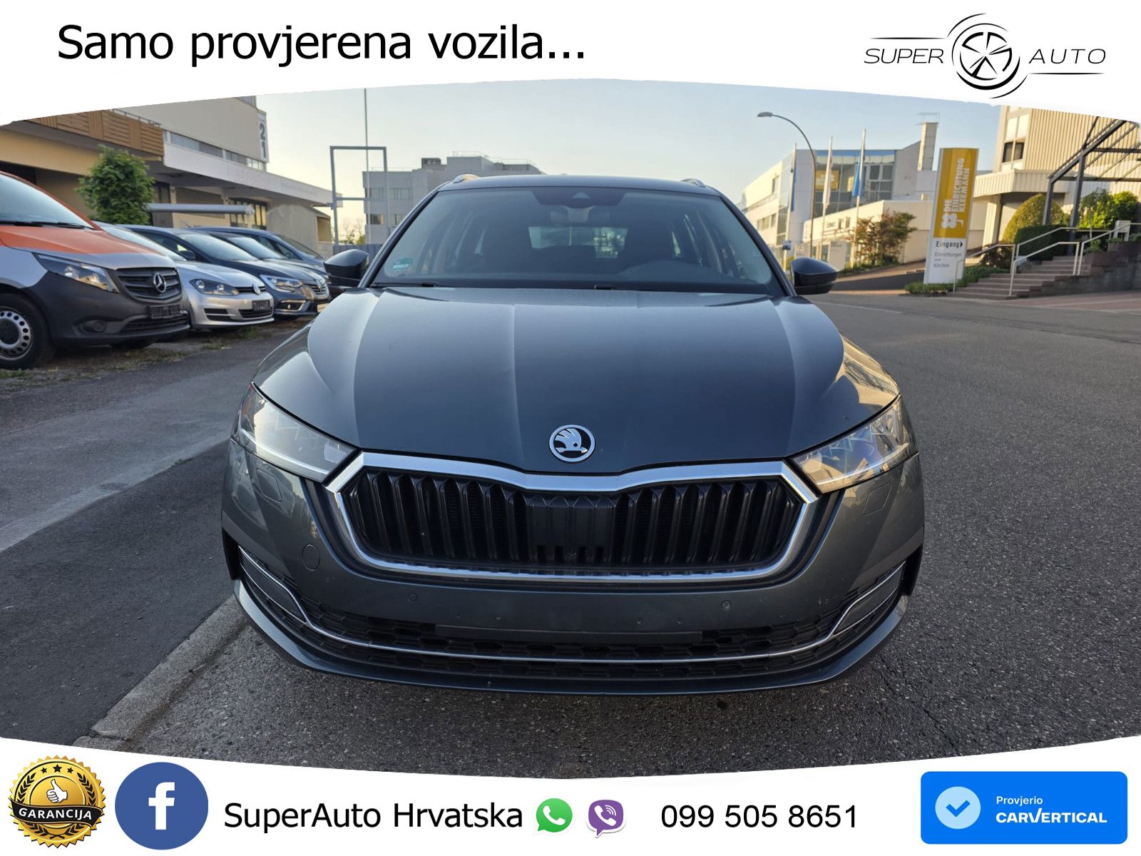 Škoda Octavia Combi 2.0 TDI (150 KS) DSG LED+GR SJED+ACC