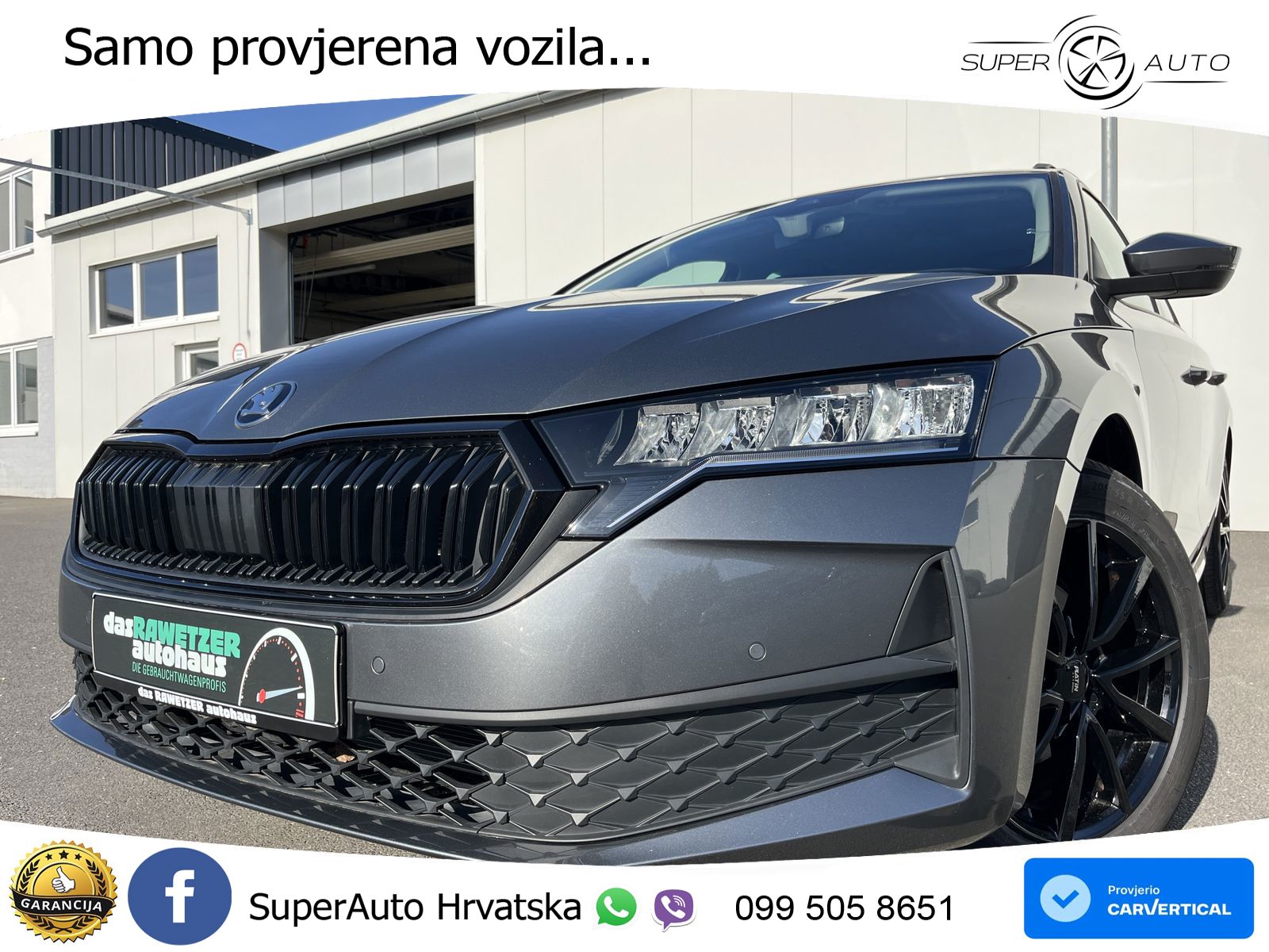 Škoda Octavia Combi 2.0 TDI (150 KS) DSG LED+GR SJED+ACC