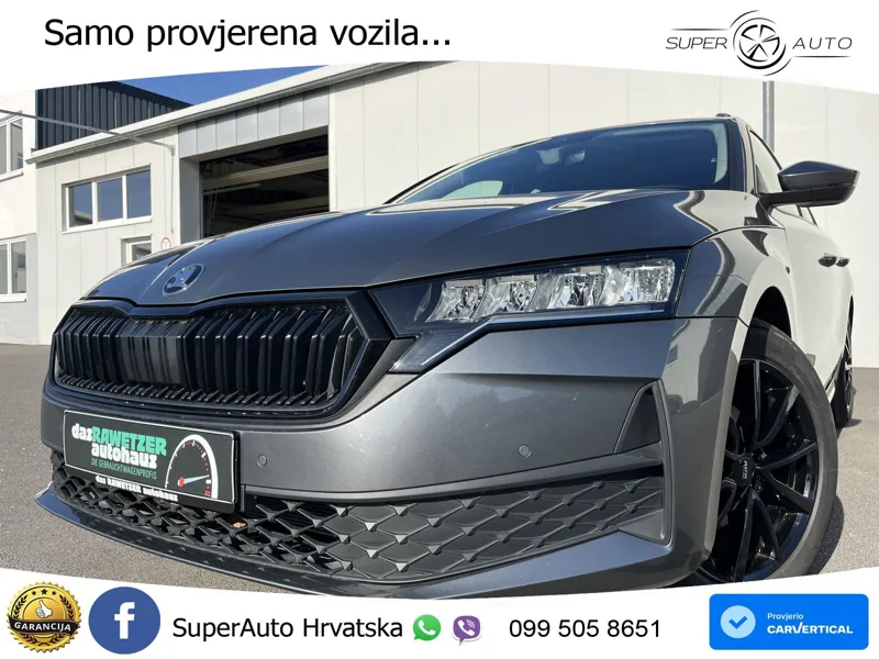 Škoda Octavia Combi 2.0 TDI (150 KS) DSG LED+GR SJED+ACC