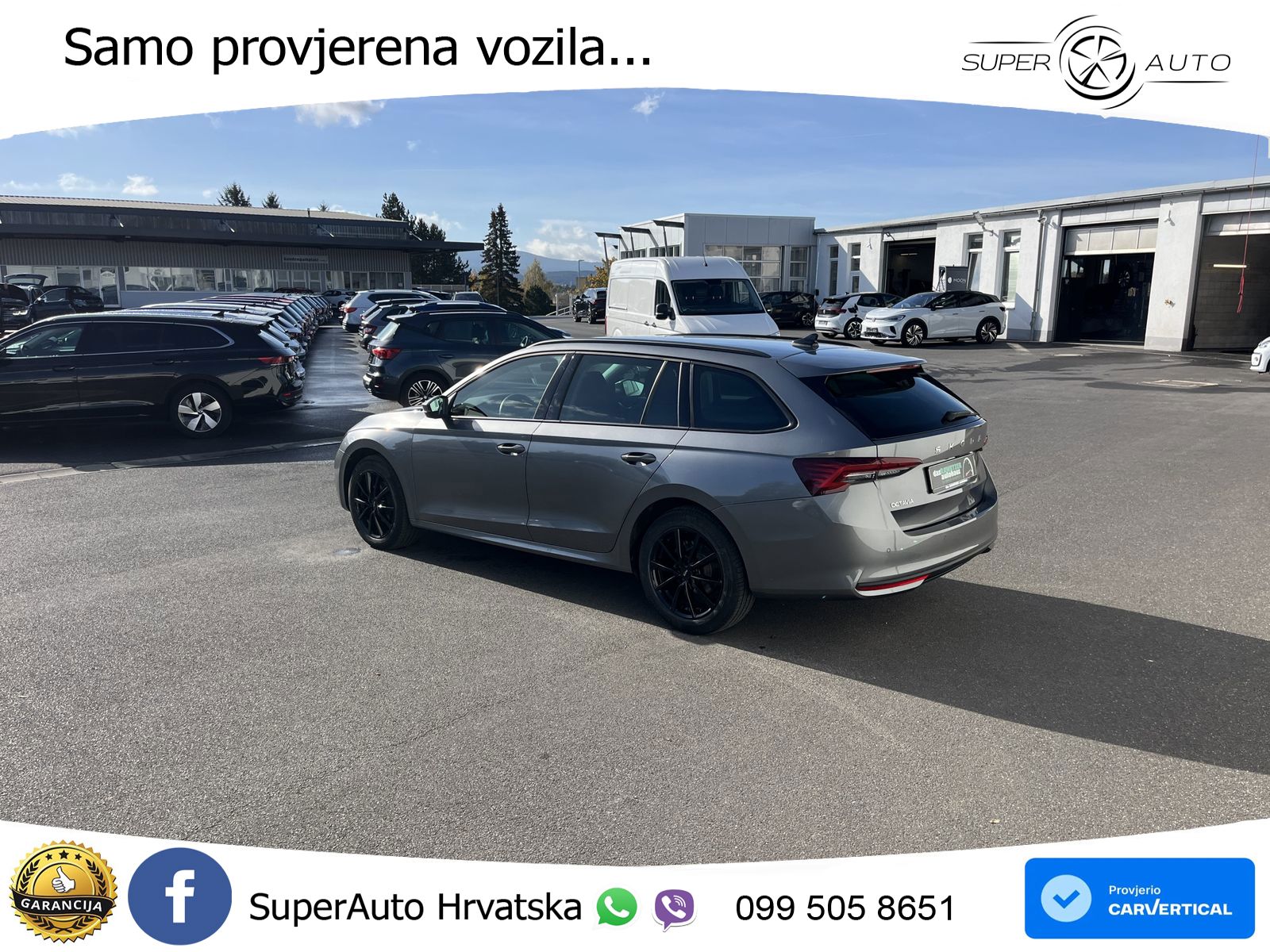 Škoda Octavia Combi 2.0 TDI (150 KS) DSG LED+GR SJED+ACC