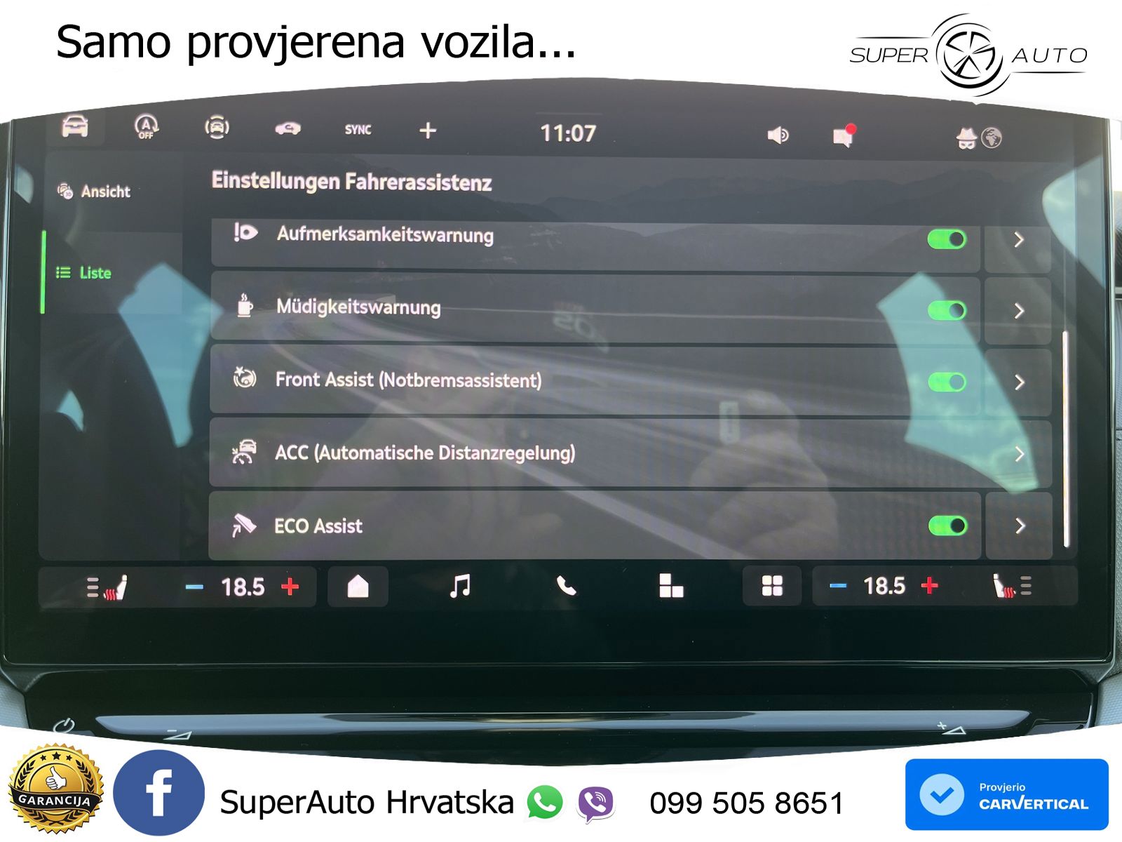 Škoda Octavia Combi 2.0 TDI (150 KS) DSG LED+GR SJED+ACC