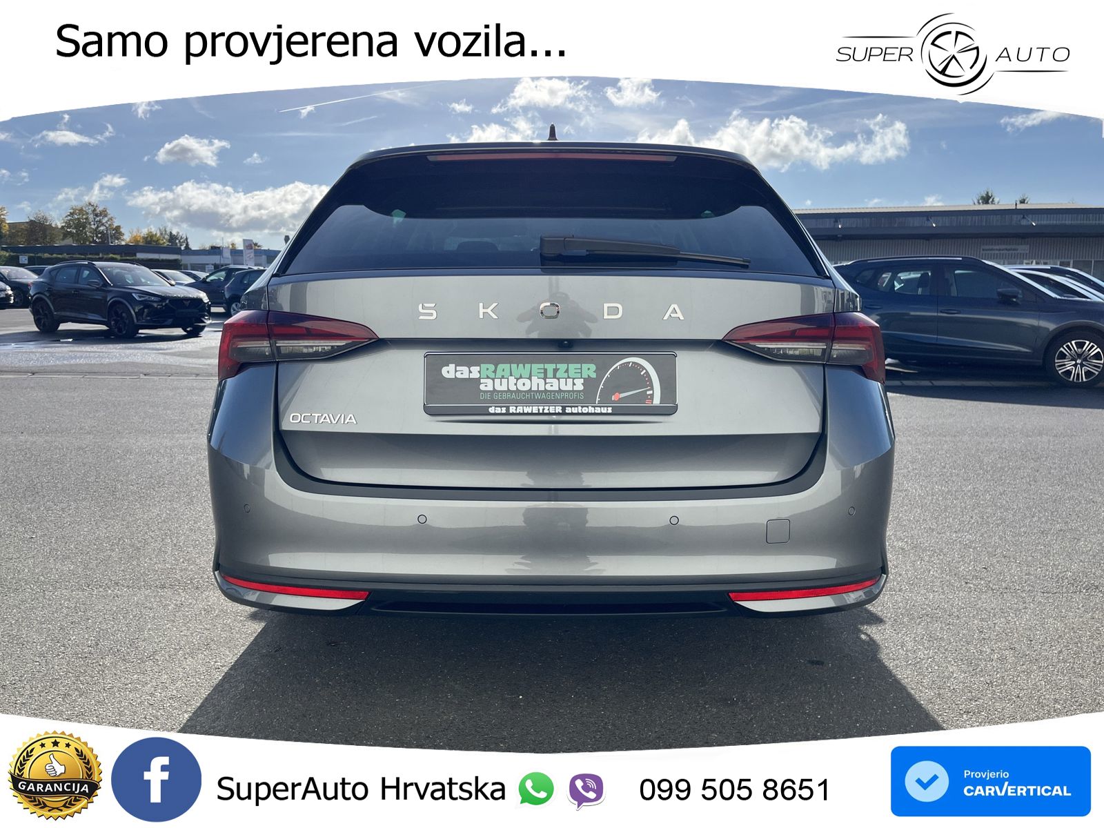 Škoda Octavia Combi 2.0 TDI (150 KS) DSG LED+GR SJED+ACC