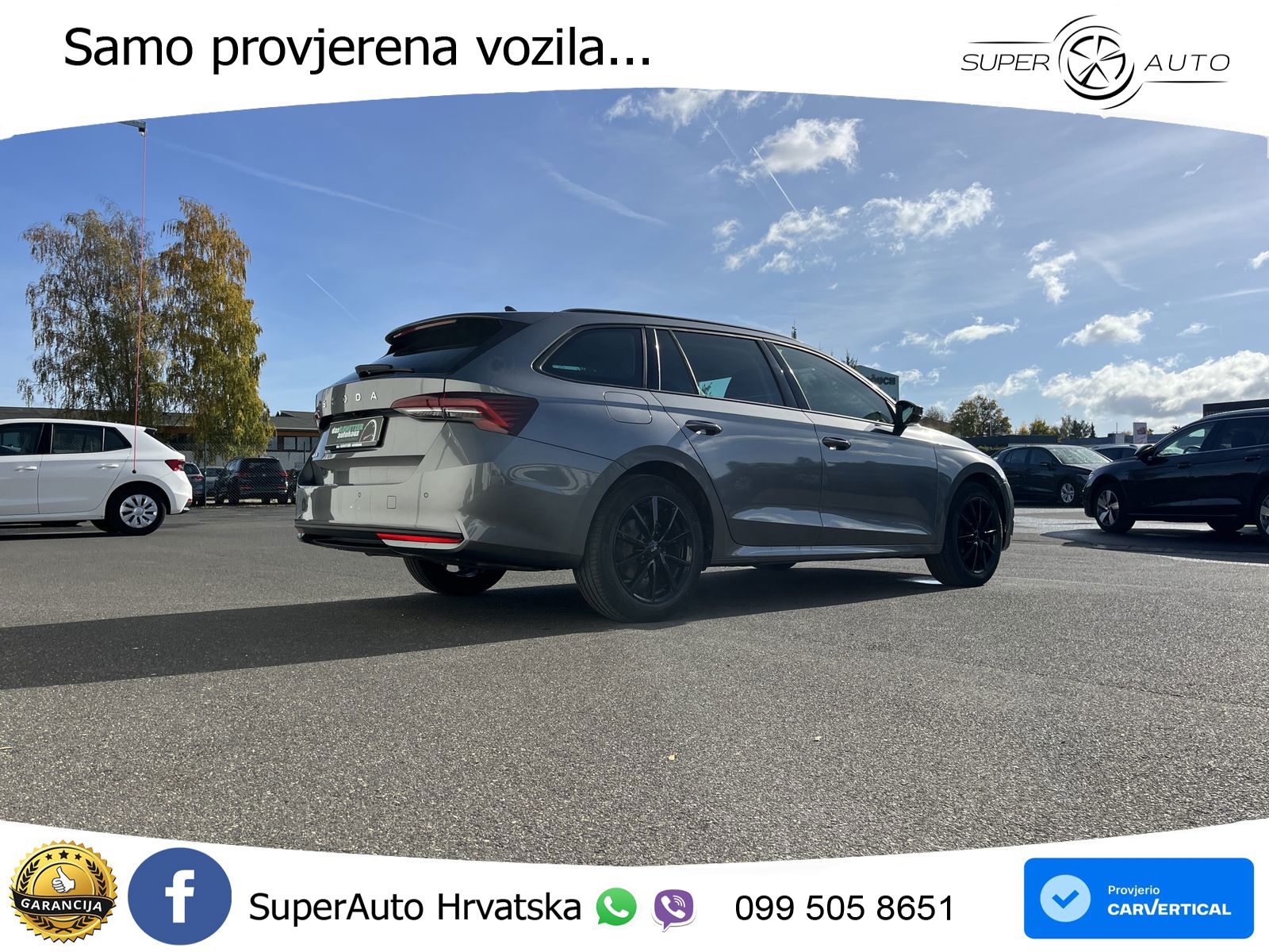 Škoda Octavia Combi 2.0 TDI (150 KS) DSG LED+GR SJED+ACC