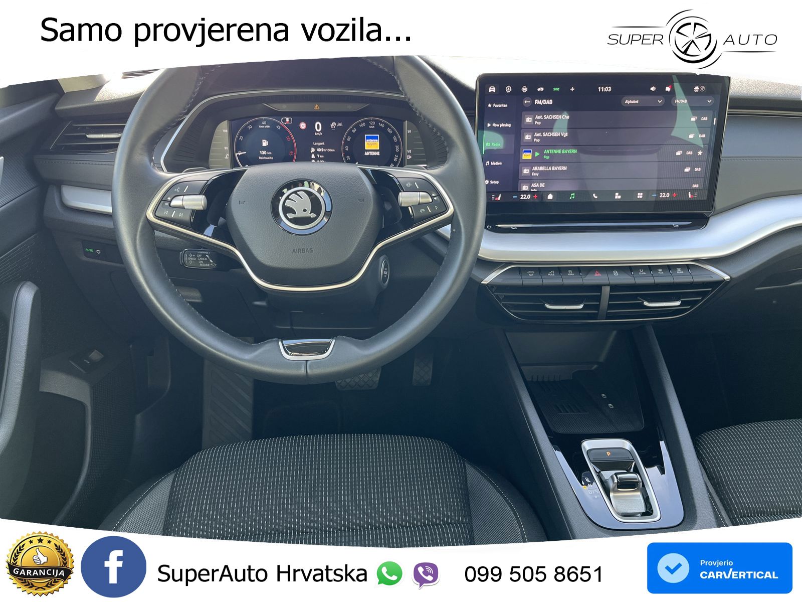 Škoda Octavia Combi 2.0 TDI (150 KS) DSG LED+GR SJED+ACC