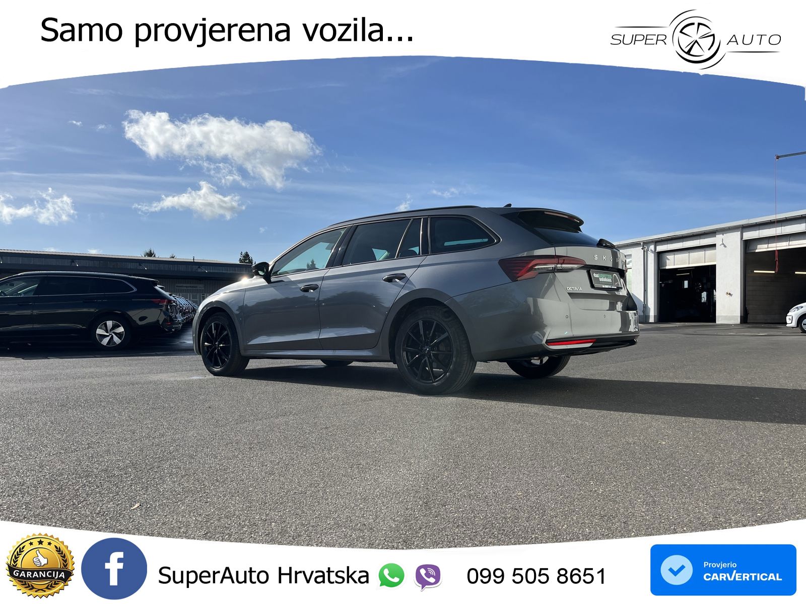 Škoda Octavia Combi 2.0 TDI (150 KS) DSG LED+GR SJED+ACC