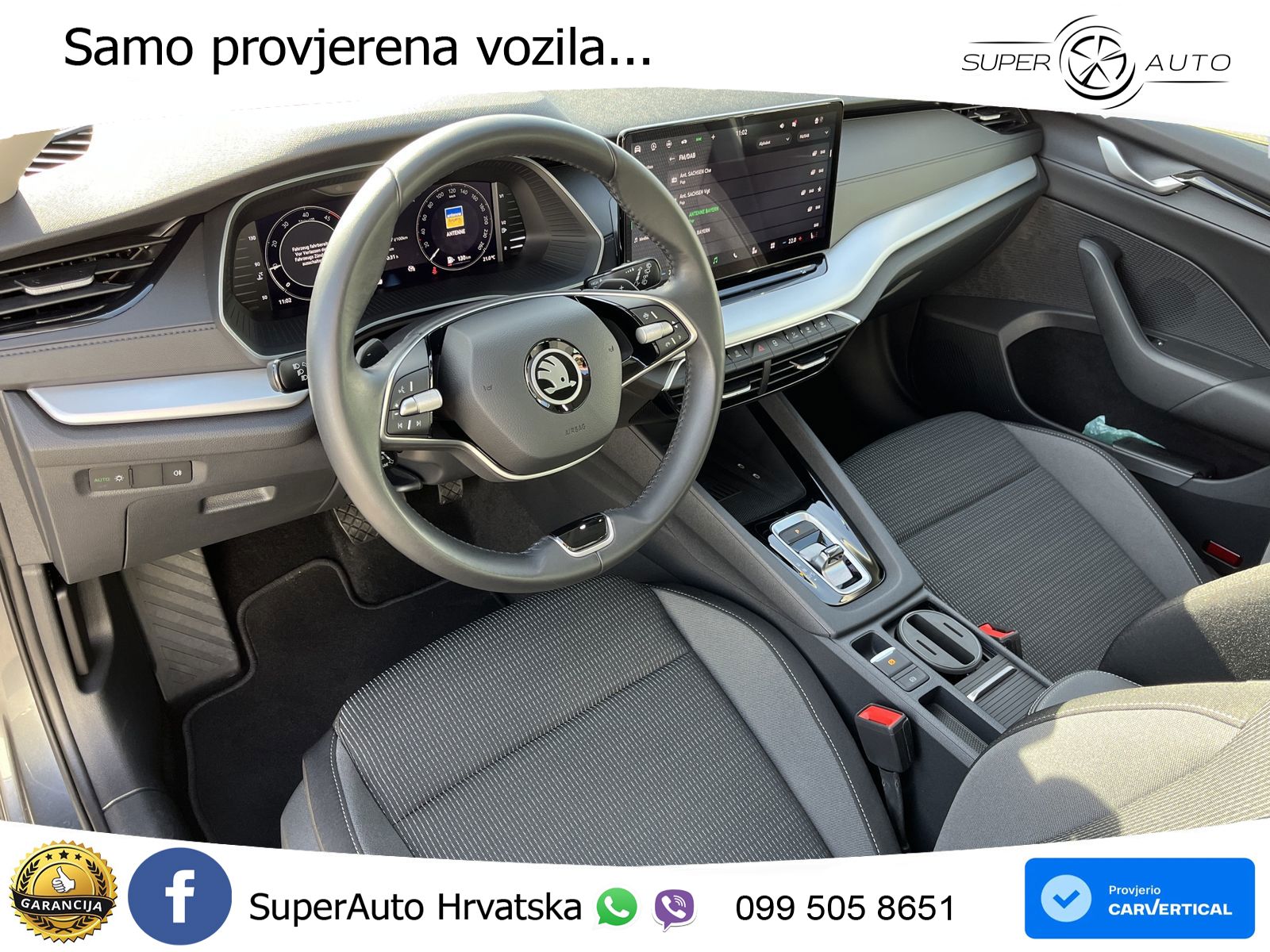 Škoda Octavia Combi 2.0 TDI (150 KS) DSG LED+GR SJED+ACC
