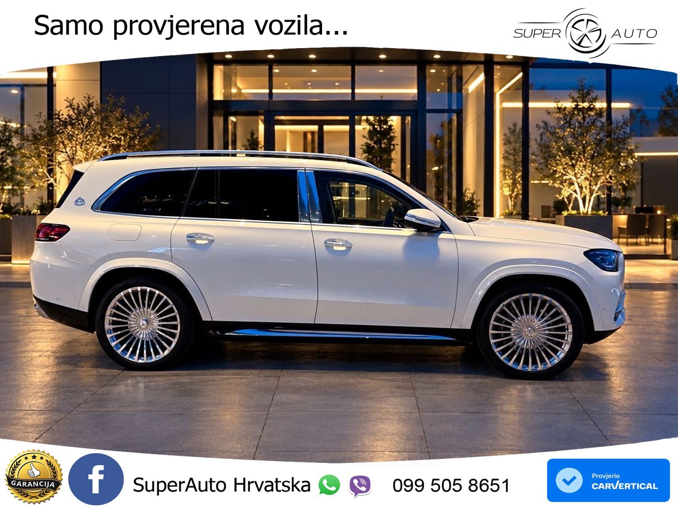 Mercedes Maybach GLS 600 V8 EQ Boost 4MATIC 9G-TRONIC ACC+HEAD+4xGR SJED+360+PANO