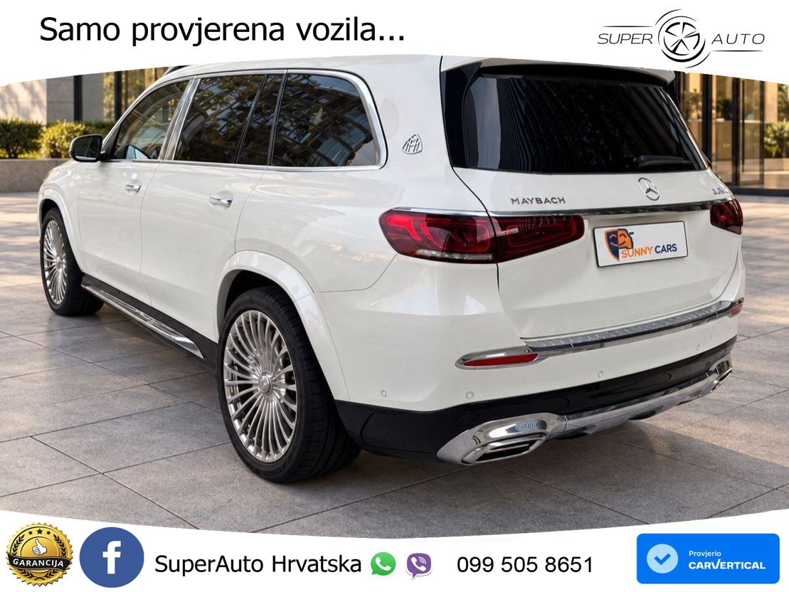 Mercedes Maybach GLS 600 V8 EQ Boost 4MATIC 9G-TRONIC ACC+HEAD+4xGR SJED+360+PANO