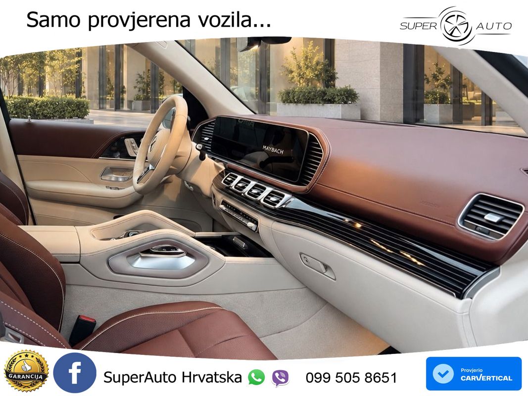 Mercedes Maybach GLS 600 V8 EQ Boost 4MATIC 9G-TRONIC ACC+HEAD+4xGR SJED+360+PANO