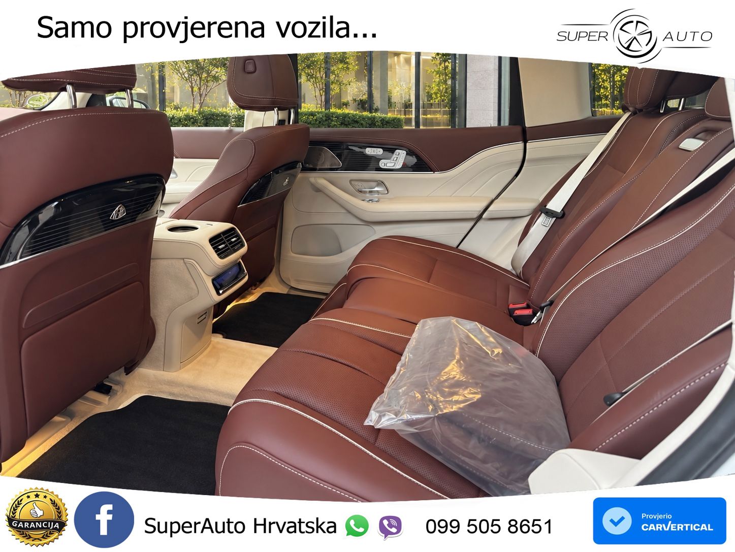 Mercedes Maybach GLS 600 V8 EQ Boost 4MATIC 9G-TRONIC ACC+HEAD+4xGR SJED+360+PANO
