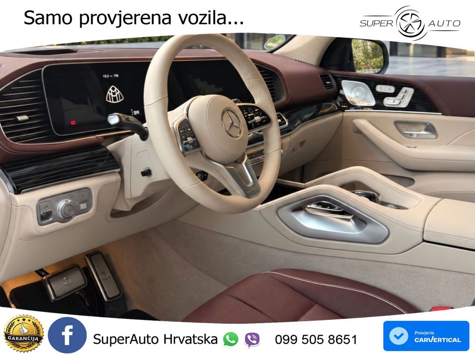 Mercedes Maybach GLS 600 V8 EQ Boost 4MATIC 9G-TRONIC ACC+HEAD+4xGR SJED+360+PANO