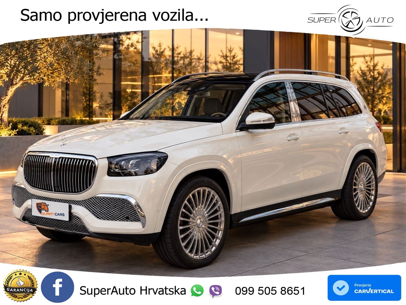 Mercedes Maybach GLS 600 V8 EQ Boost 4MATIC 9G-TRONIC ACC+HEAD+4xGR SJED+360+PANO
