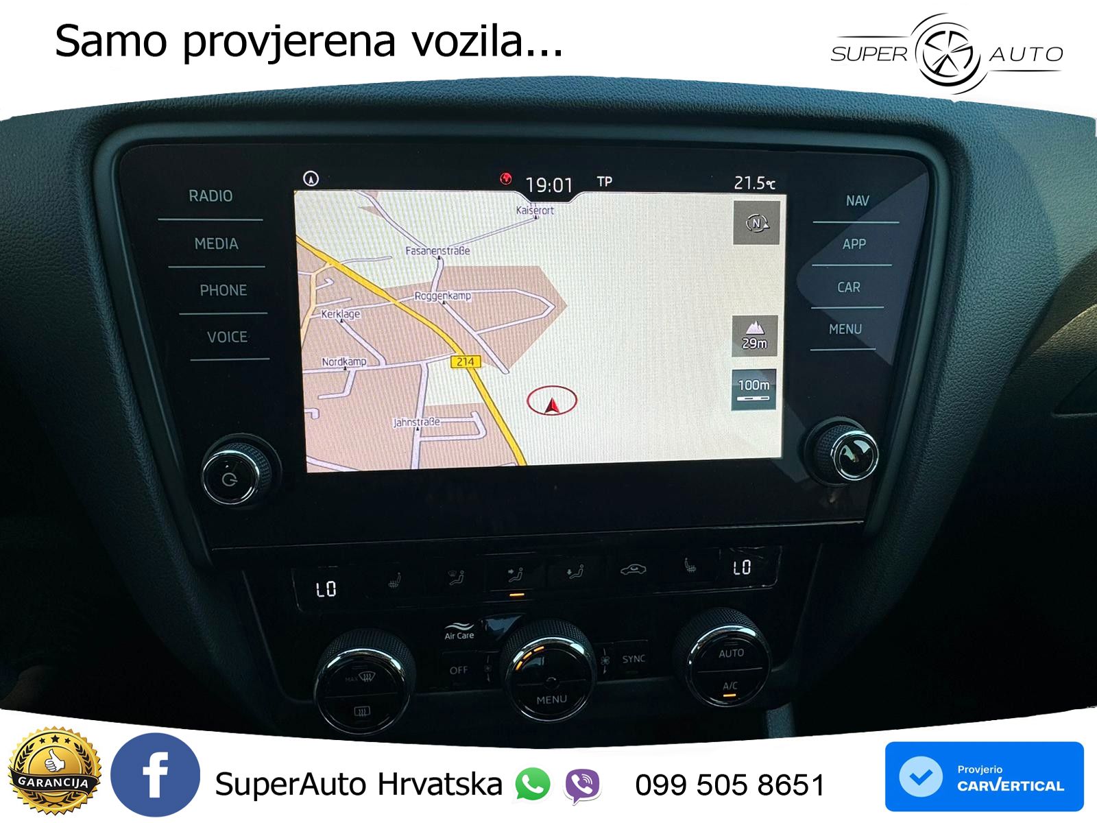 Škoda Octavia Combi 2.0 TDI (150 KS) DSG LED+GR SJED+ACC