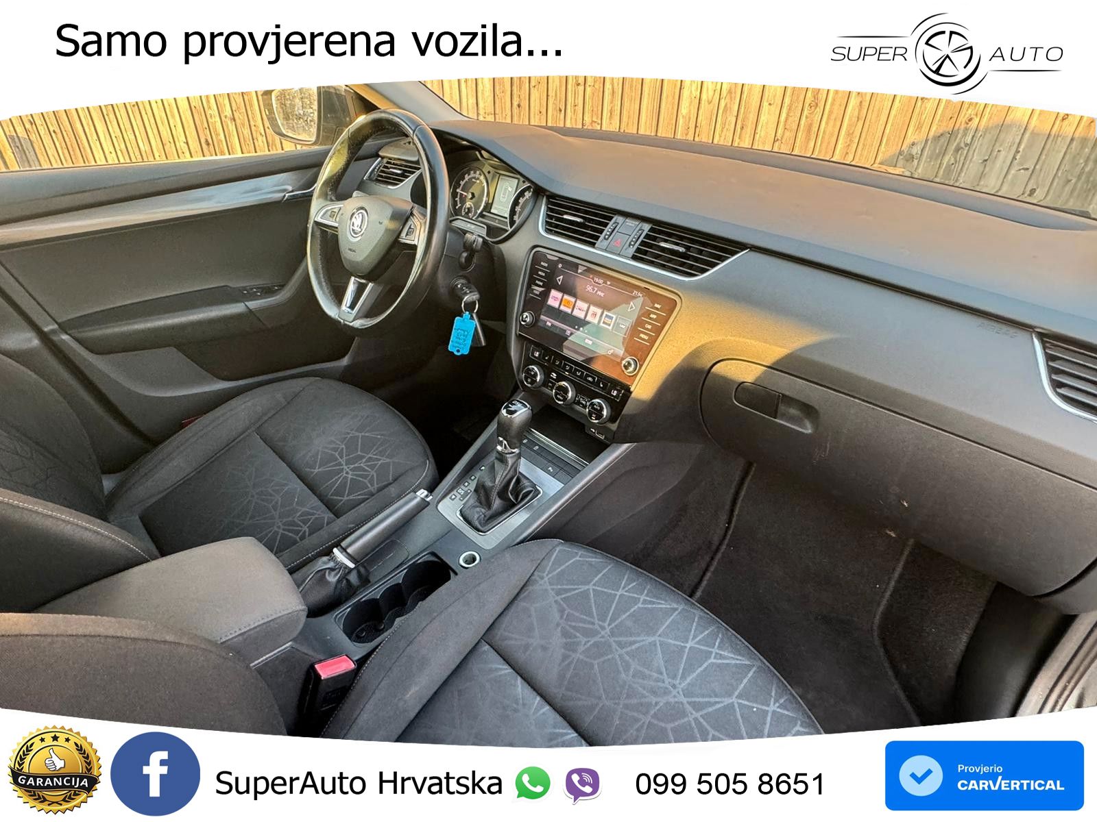 Škoda Octavia Combi 2.0 TDI (150 KS) DSG LED+GR SJED+ACC