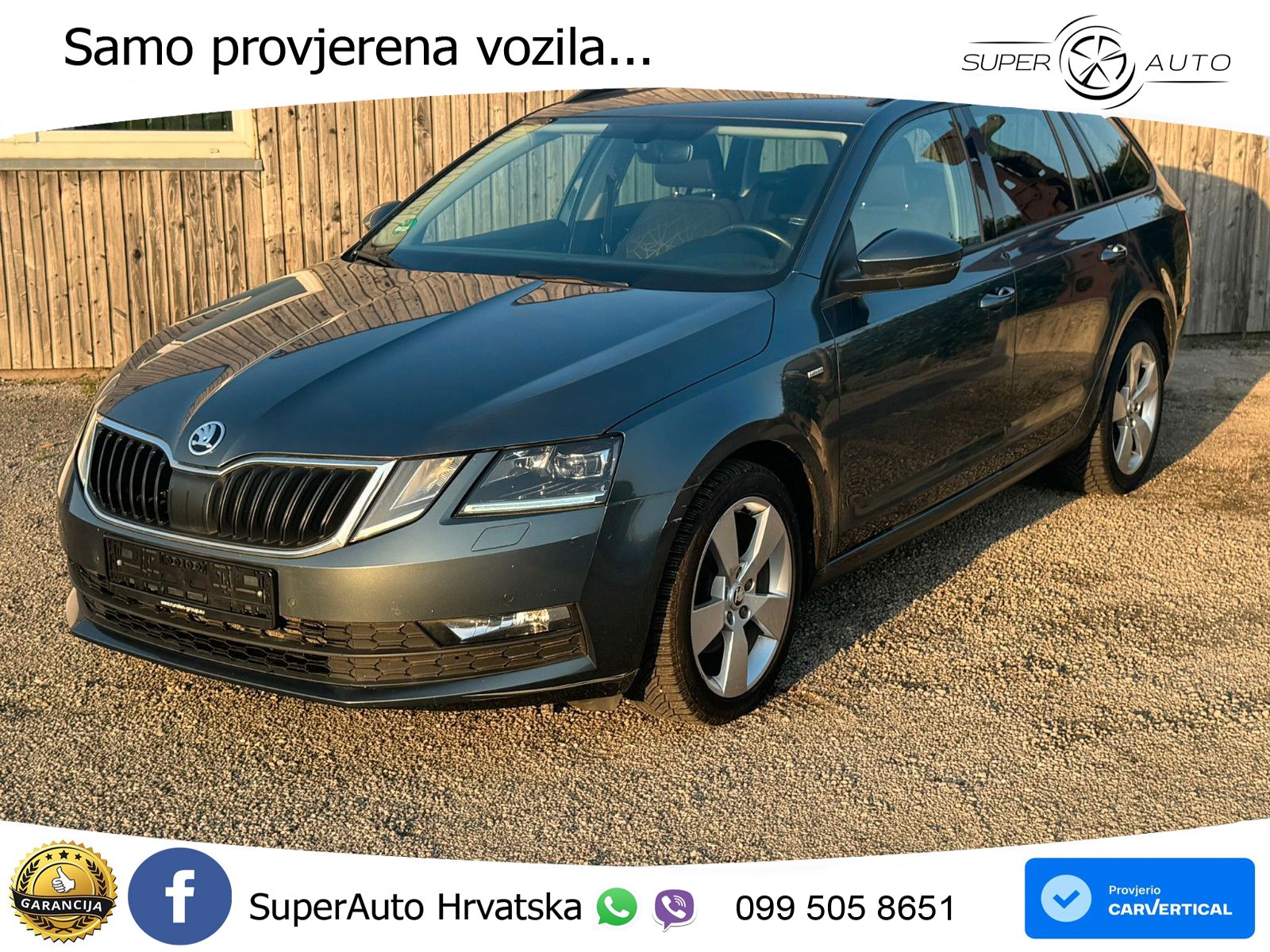 Škoda Octavia Combi 2.0 TDI (150 KS) DSG LED+GR SJED+ACC