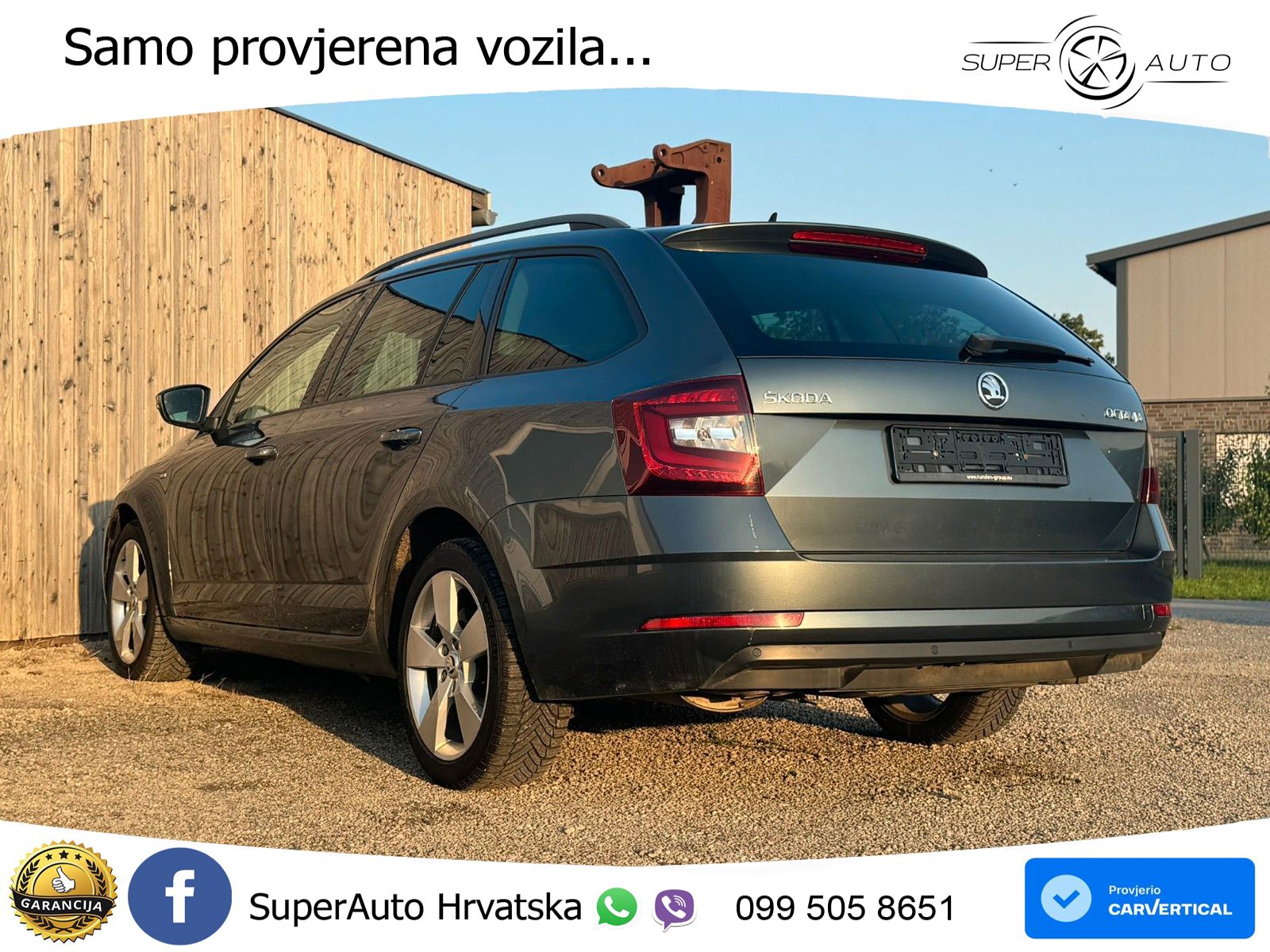 Škoda Octavia Combi 2.0 TDI (150 KS) DSG LED+GR SJED+ACC