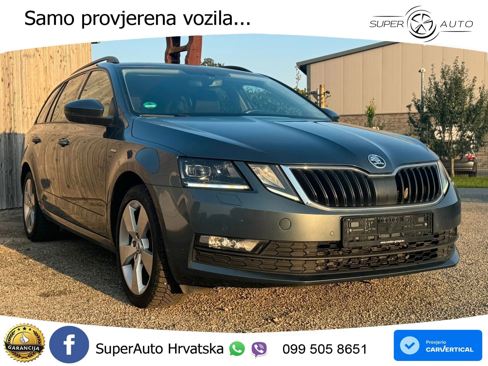 Škoda Octavia Combi 2.0 TDI (150 KS) DSG LED+GR SJED+ACC