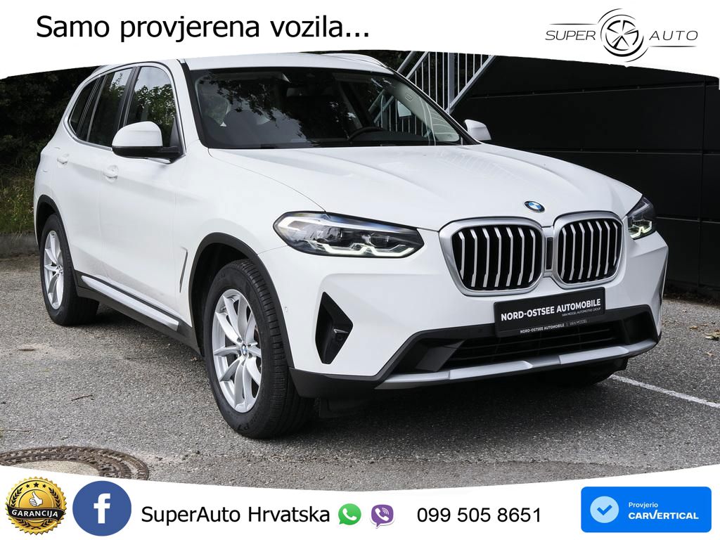 BMW X3 20d xDrive Steptronic LED+GR SJED+ACC
