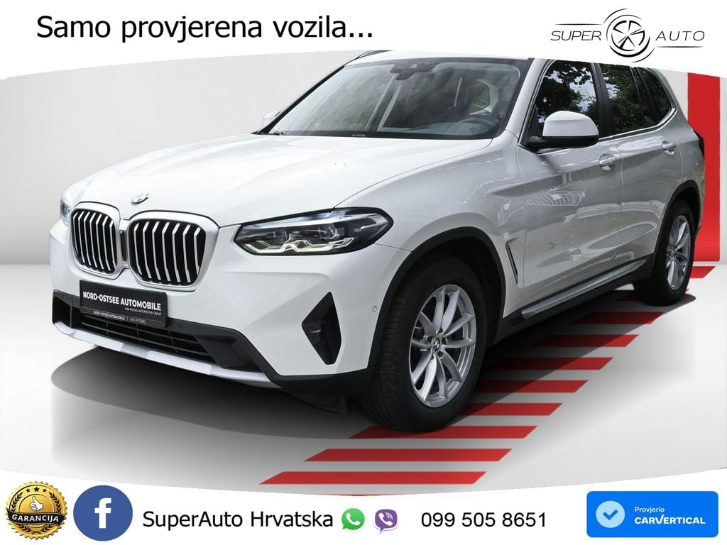 BMW X3 20d xDrive Steptronic LED+GR SJED+ACC