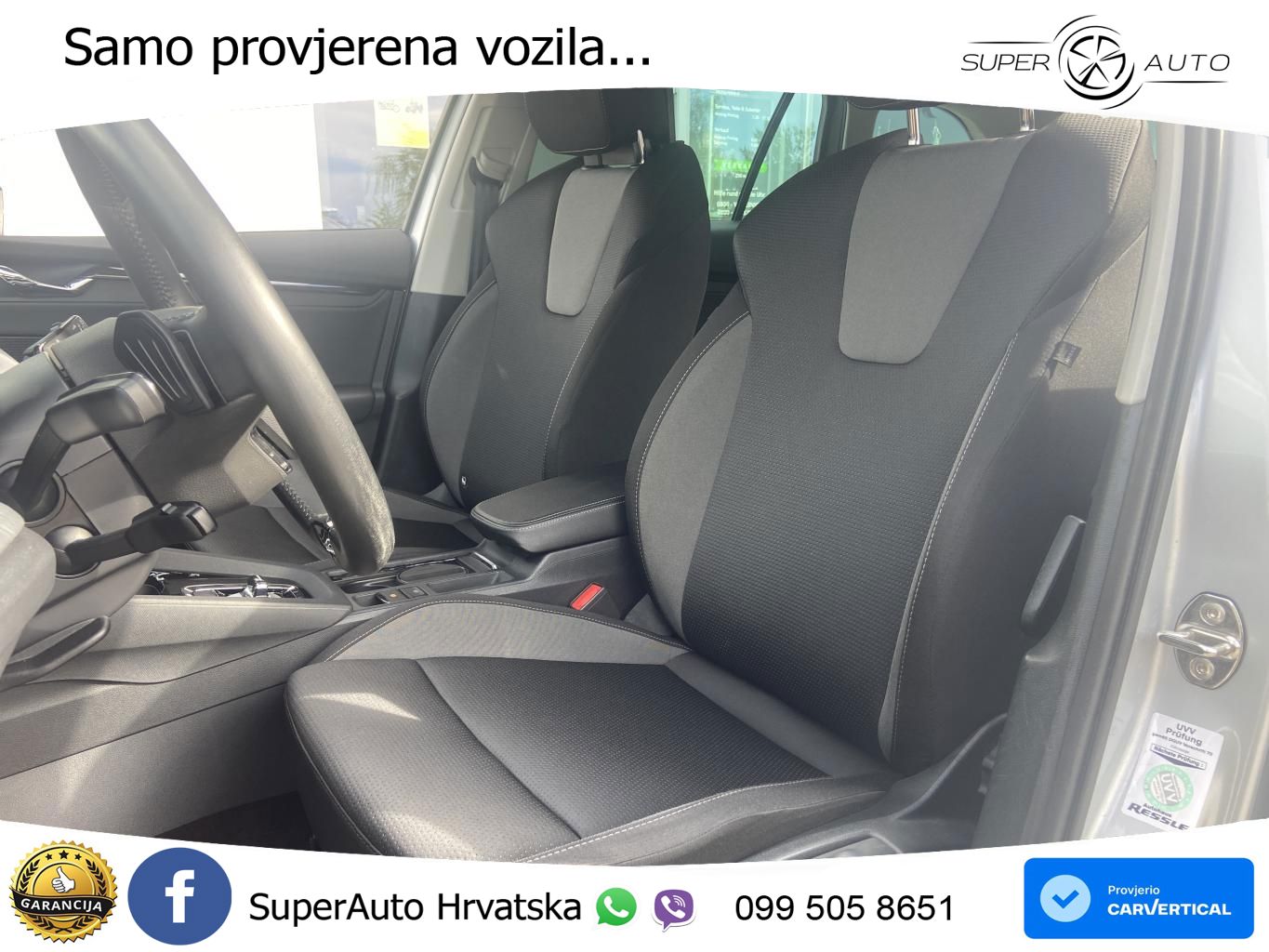 Škoda Octavia Combi 2.0 TDI (150 KS) 4x4 DSG LED+GR SJED+ACC