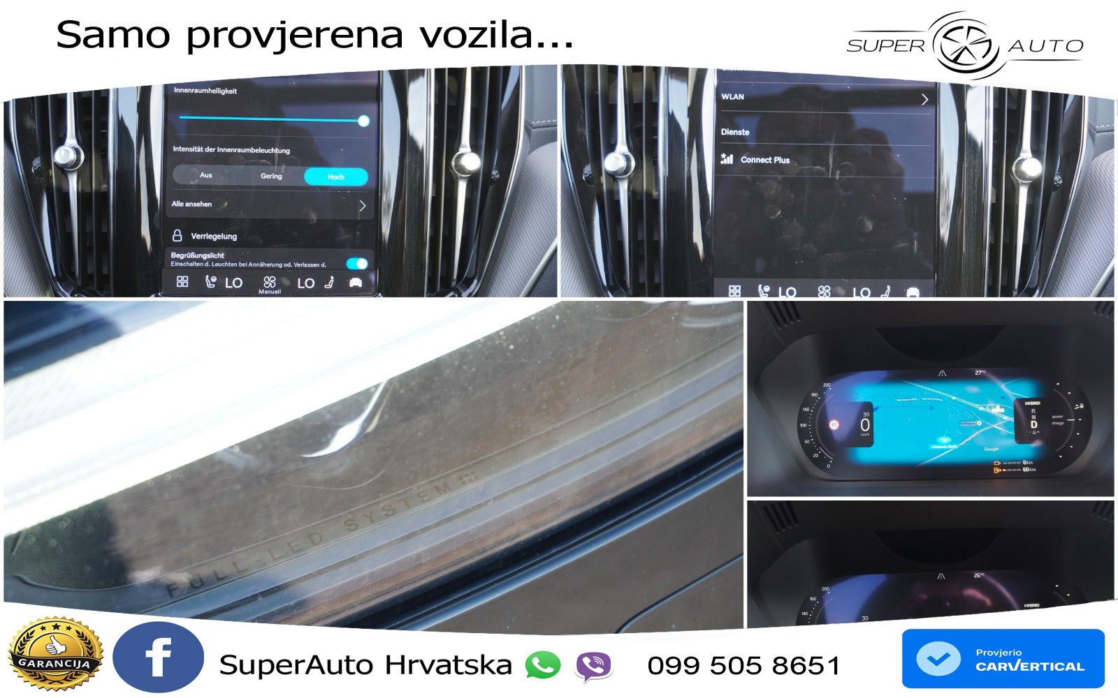 Volvo XC60 T8 AWD Geartronic LED+GR SJED+ACC