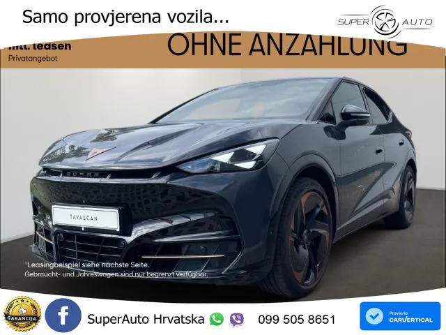 Cupra Tavascan 82 kWh (340 KS)  4WD VZ MATRIX+GR SJED+KAM