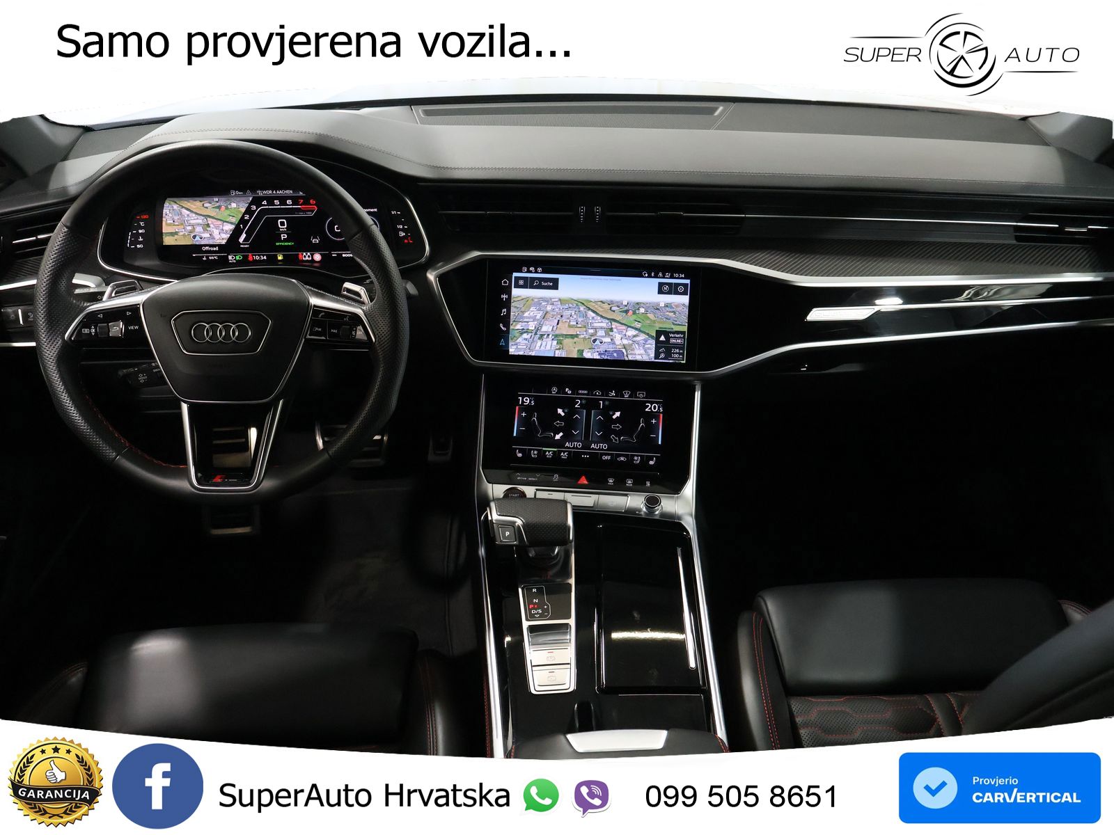 Audi RS7 4.0 TFSI V8 (600 KS) quattro tiptronic MATRIX+GR SJED+KAM