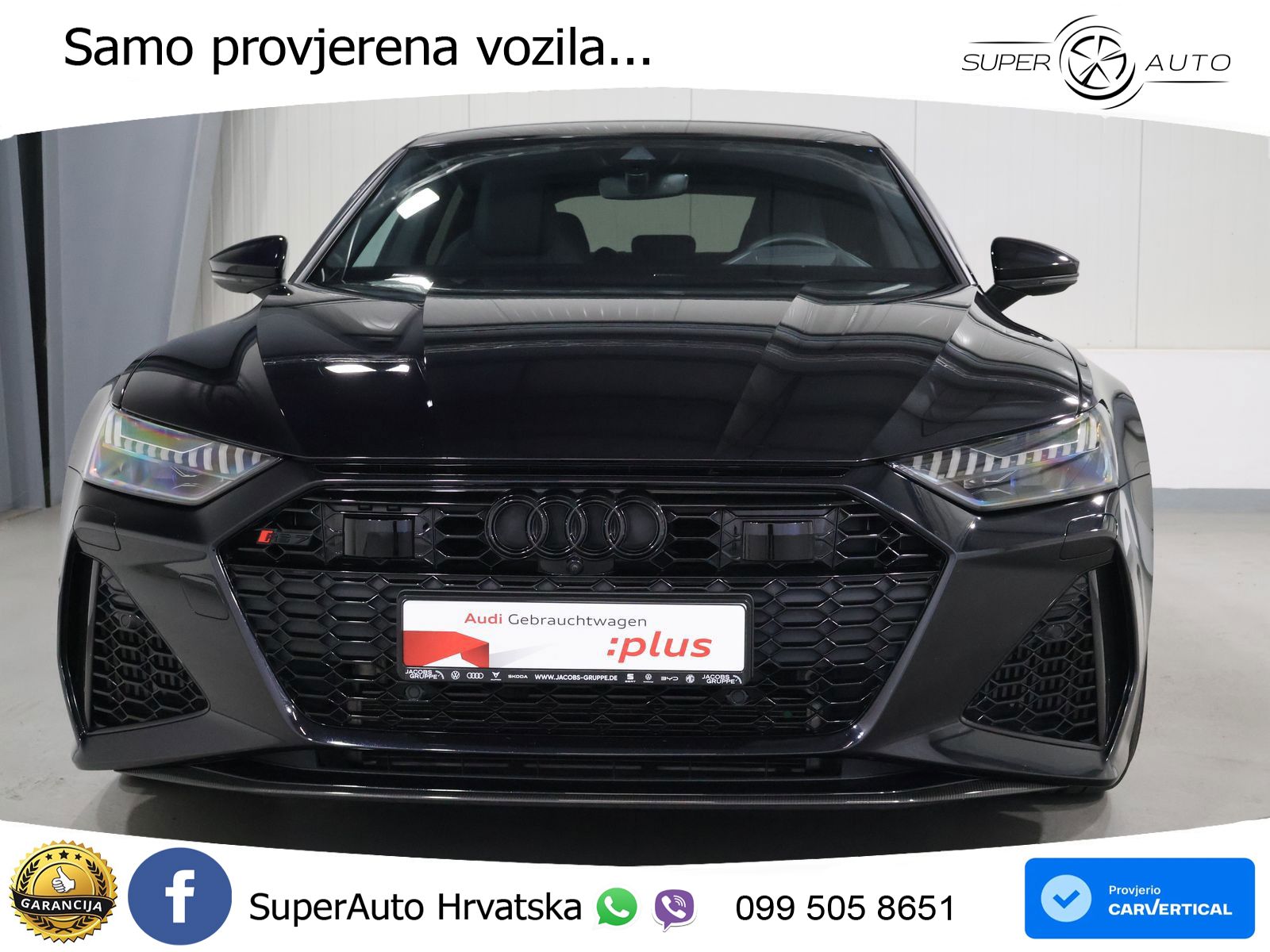Audi RS7 4.0 TFSI V8 (600 KS) quattro tiptronic MATRIX+GR SJED+KAM