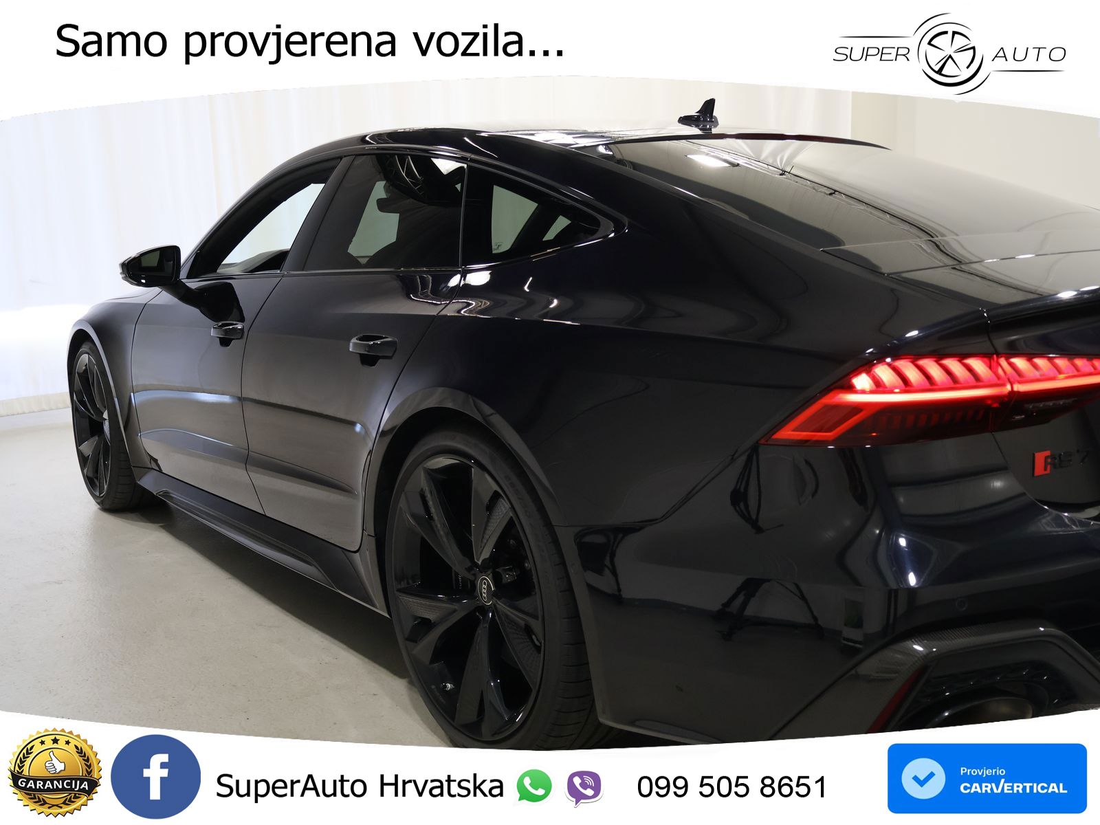 Audi RS7 4.0 TFSI V8 (600 KS) quattro tiptronic MATRIX+GR SJED+KAM