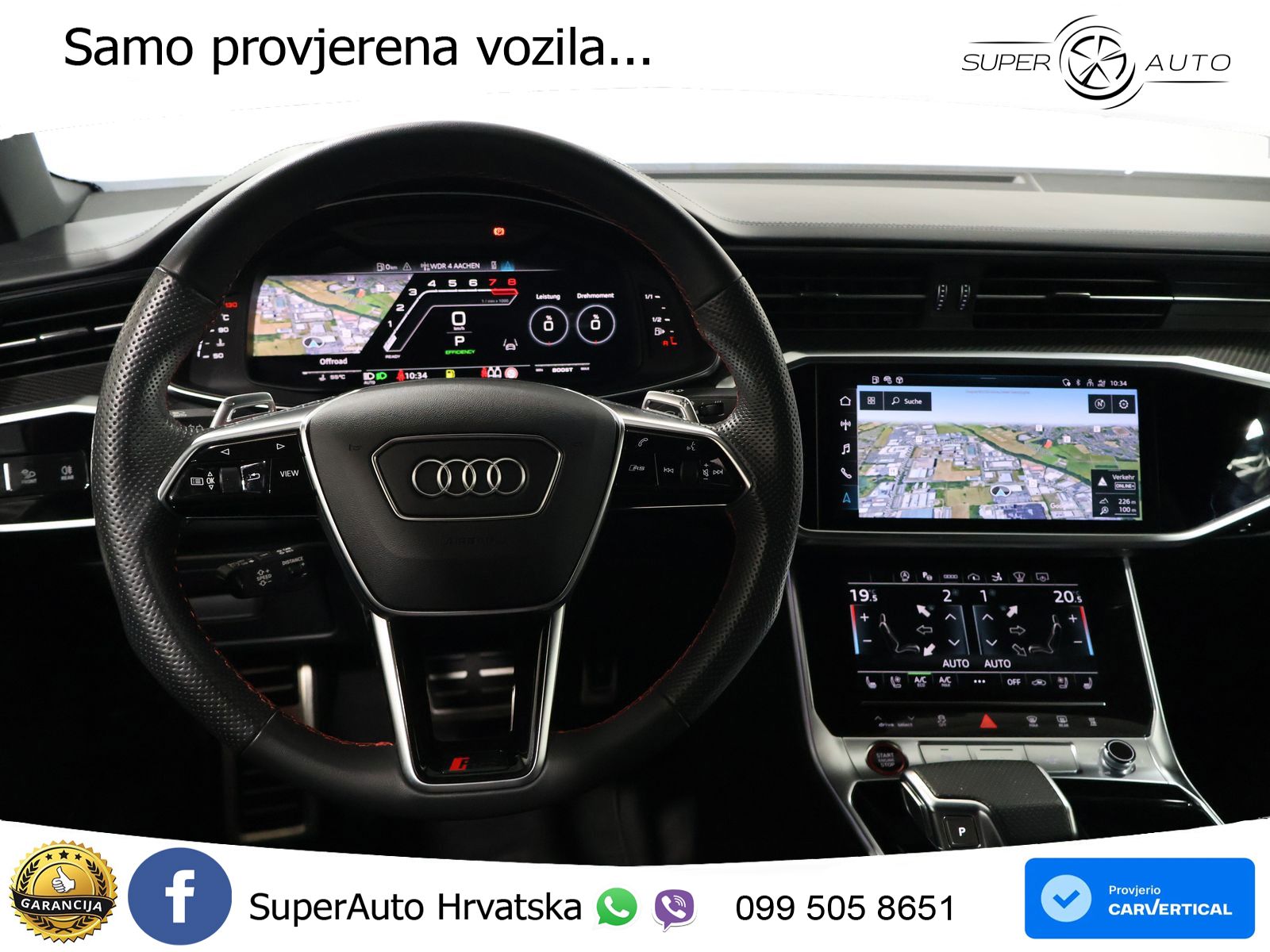 Audi RS7 4.0 TFSI V8 (600 KS) quattro tiptronic MATRIX+GR SJED+KAM