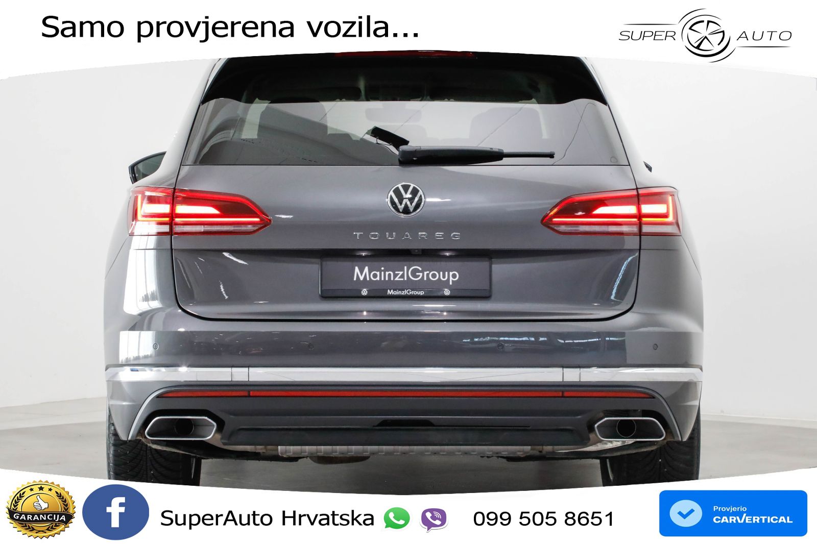 Volkswagen Touareg 3.0 V6 TDI (231 KS) 4MOTION Tiptronic ZRAČNI+ACC+4xGR SJED+KAM