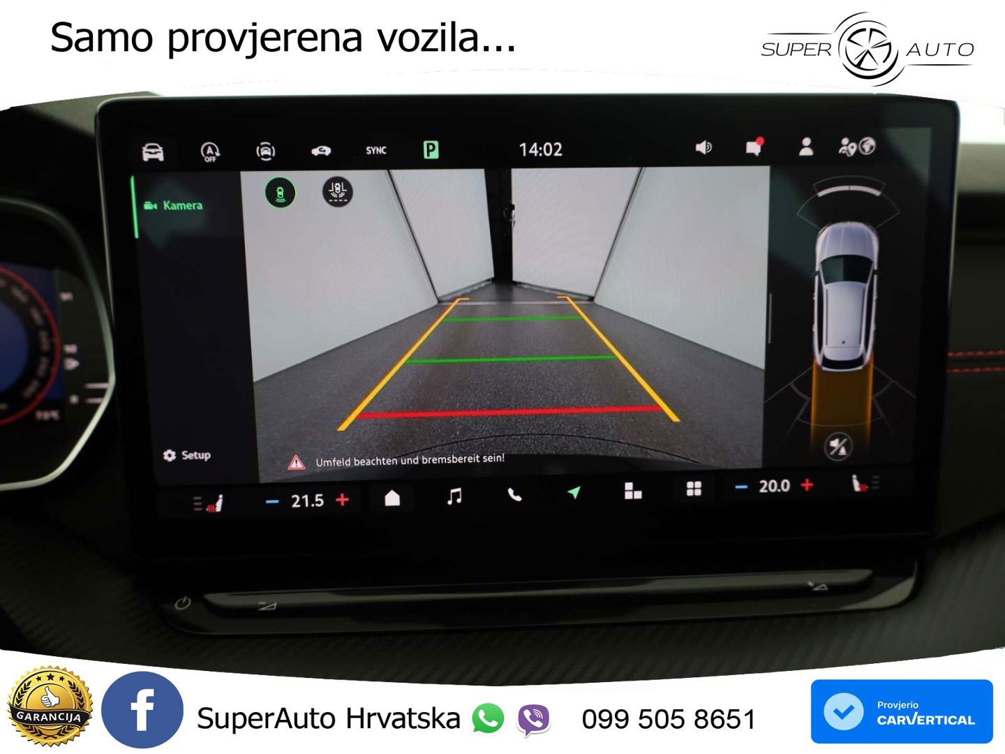 Škoda Octavia Combi RS 2.0 TSI (265 KS) DSG LED+GR SJED+ACC