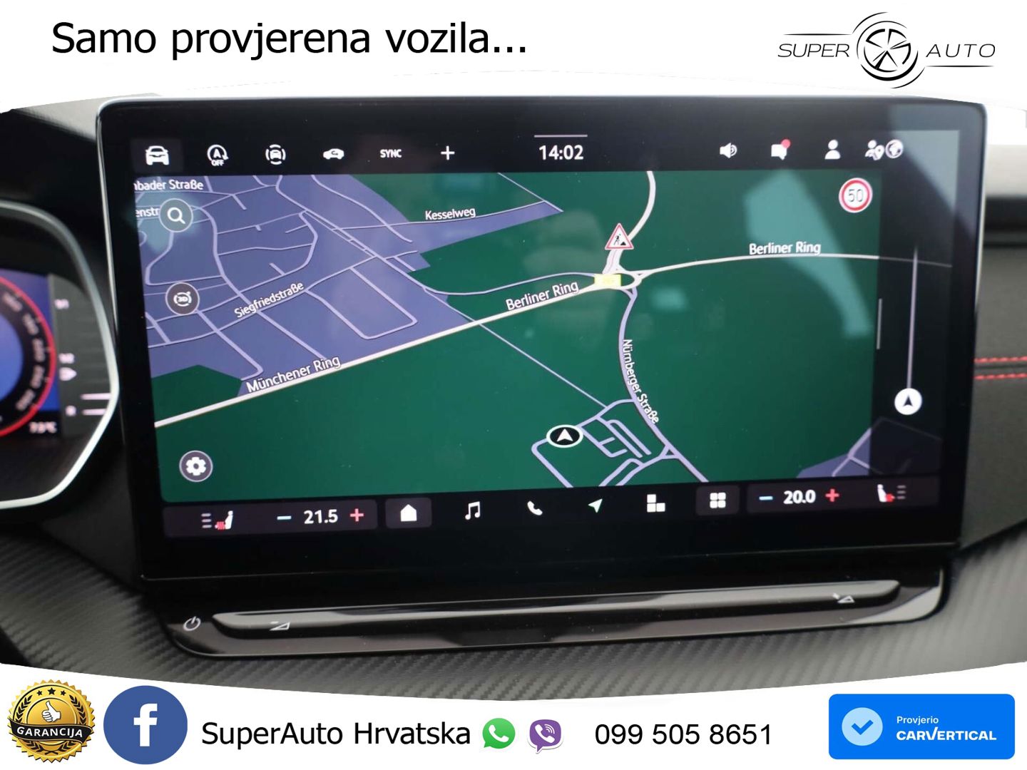 Škoda Octavia Combi RS 2.0 TSI (265 KS) DSG LED+GR SJED+ACC